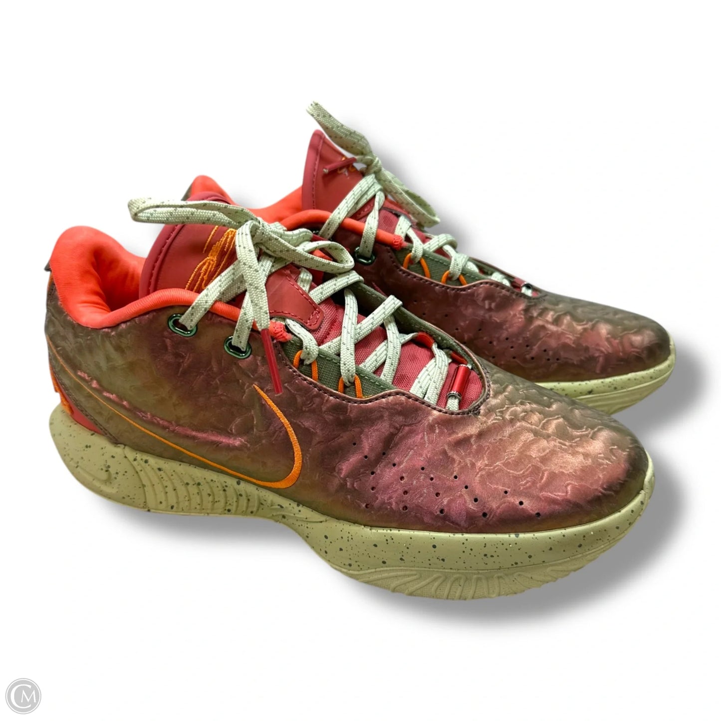 Basketball Shoes Athletic By Nike In Orange, Size: 7.5