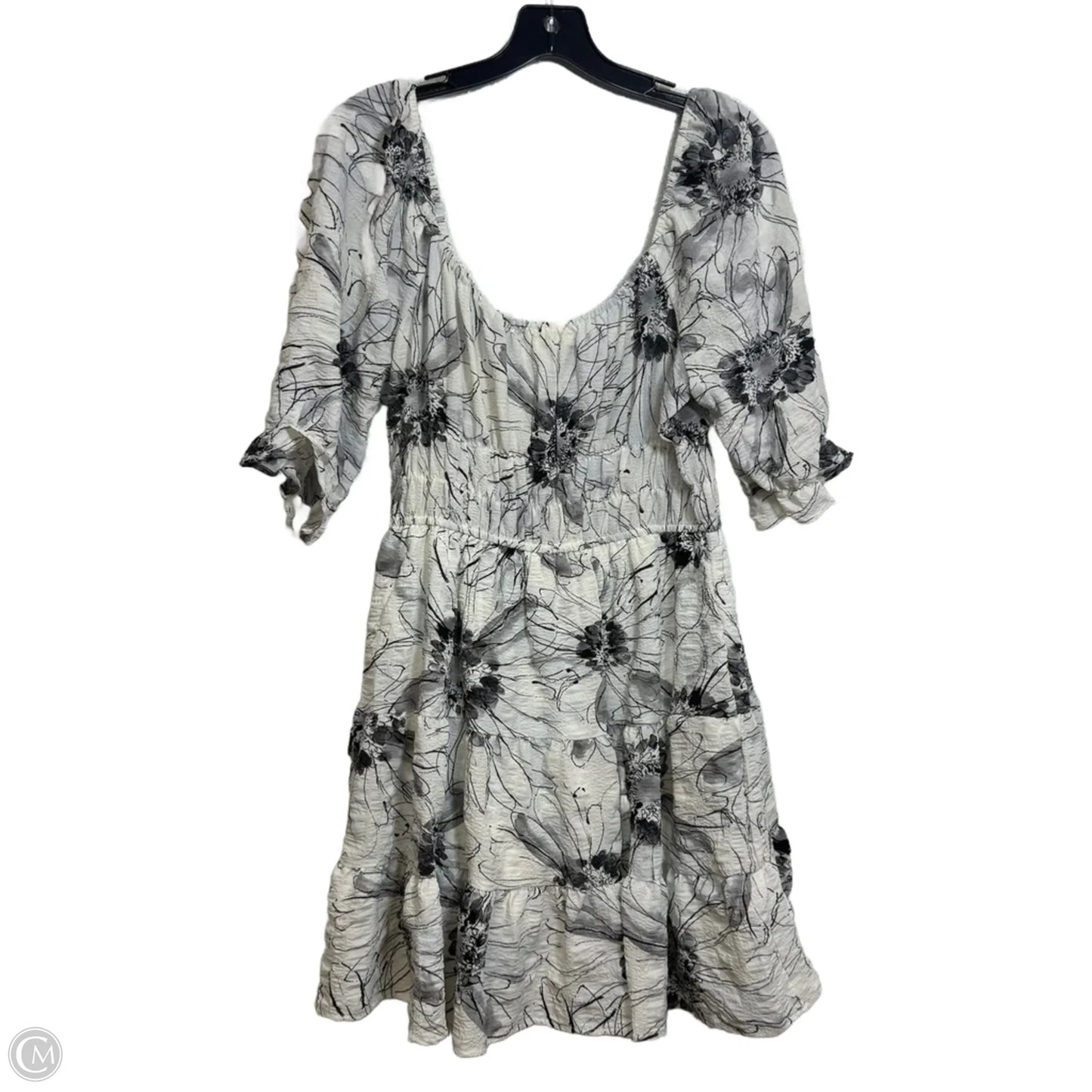 Dress Casual Short By Liberty Love In Floral Print, Size: Xl