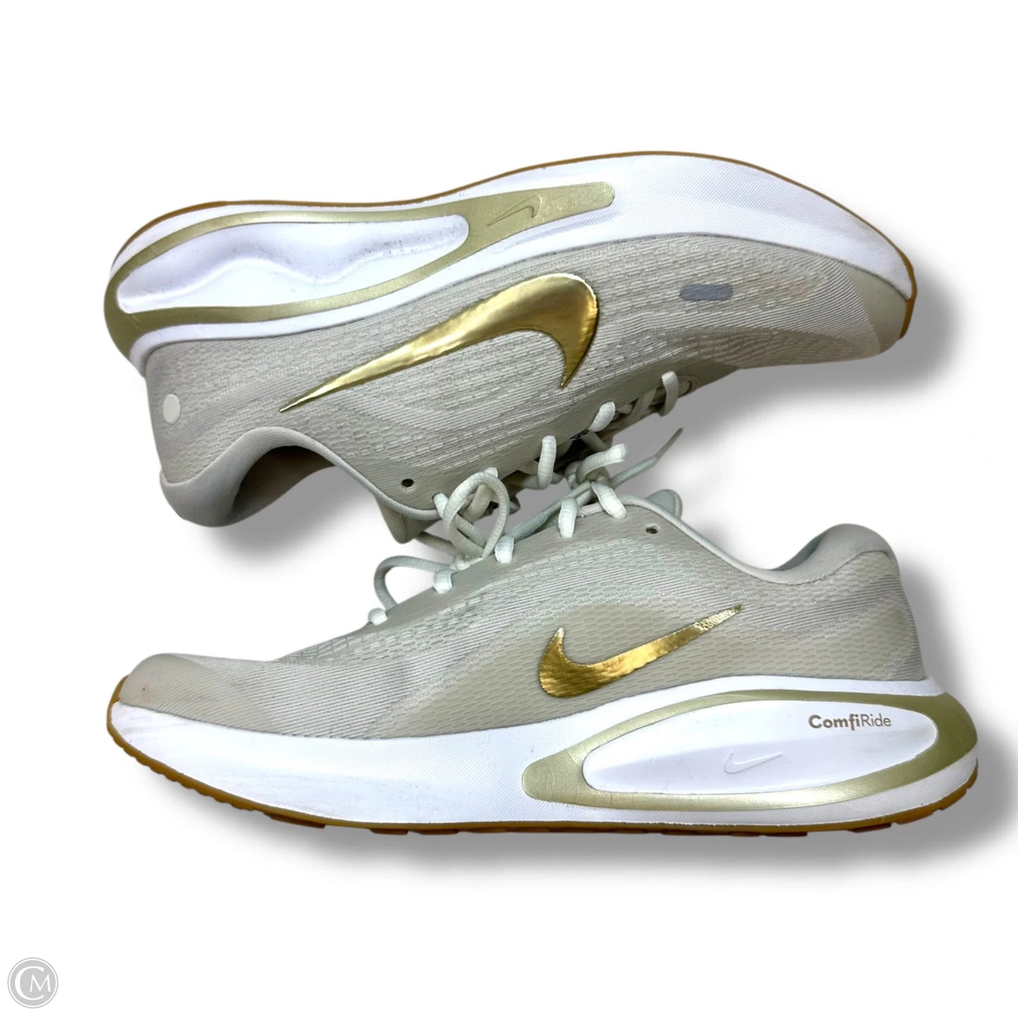 Shoes Athletic By Nike In White, Size: 9