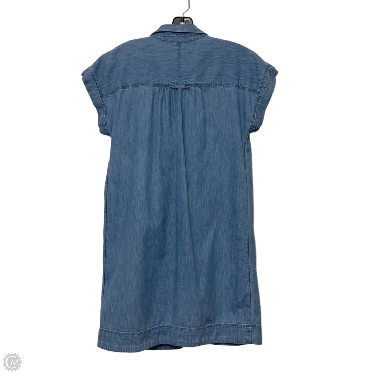 Dress Casual Short By Vineyard Vines In Blue Denim, Size: S