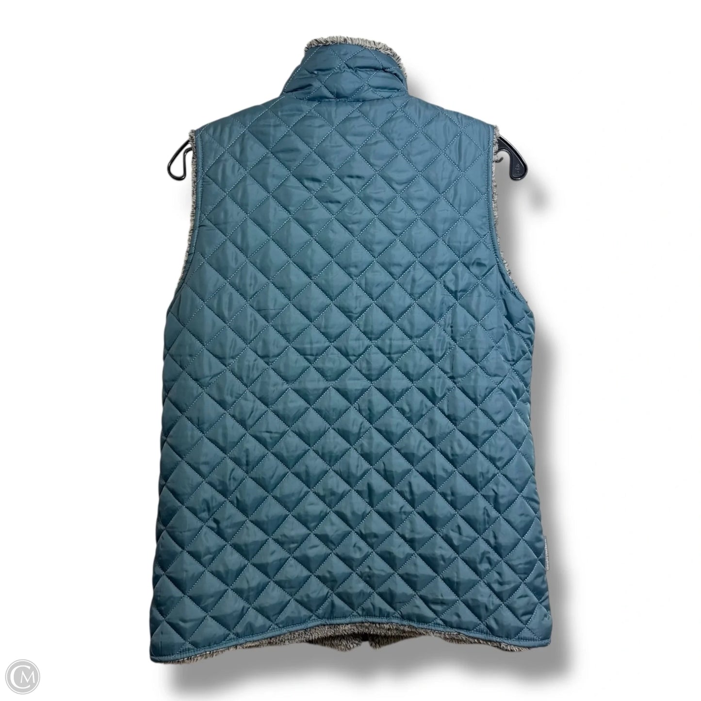 Vest Puffer & Quilted By Clothes Mentor In Blue, Size: M