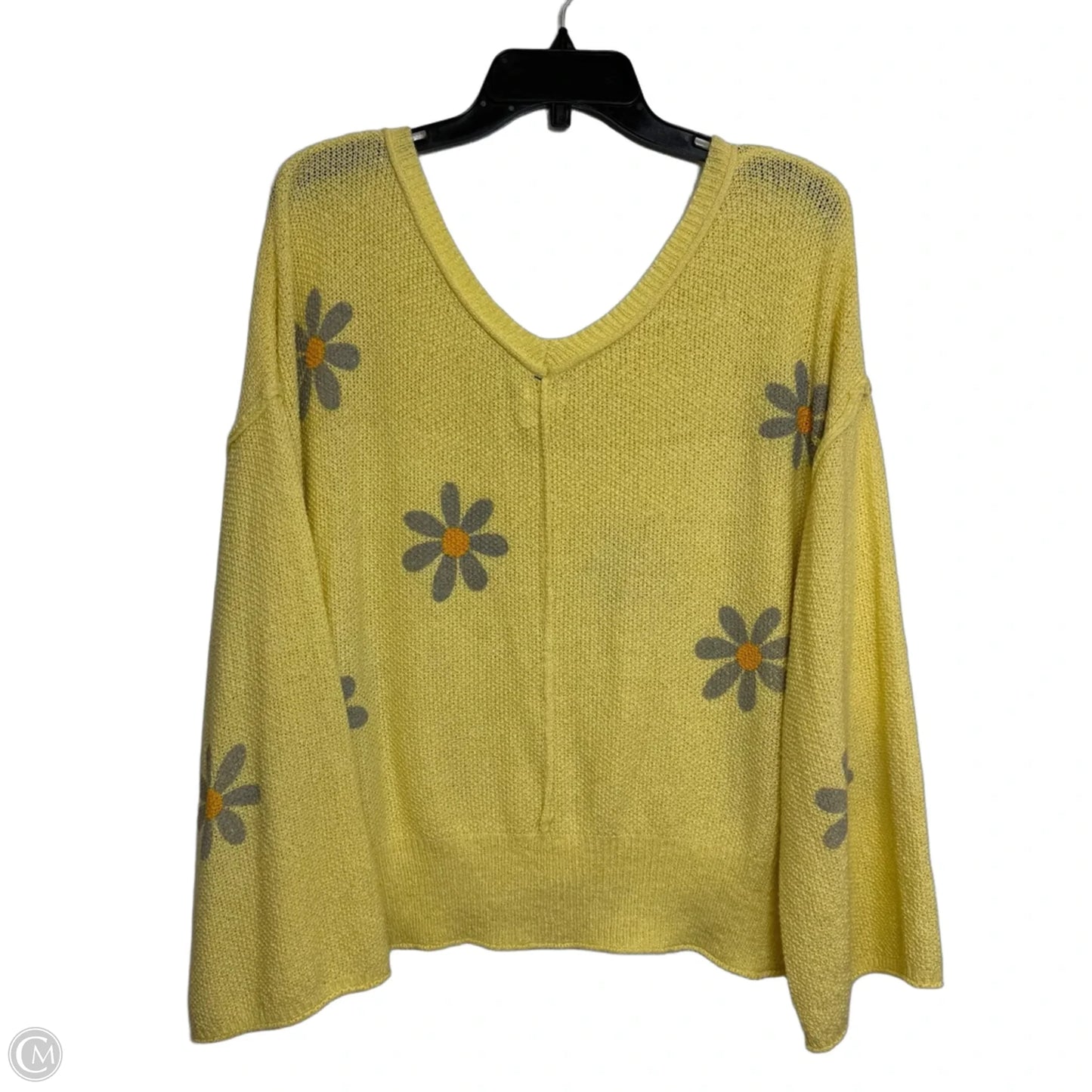 Sweater By Pol In Yellow, Size: L