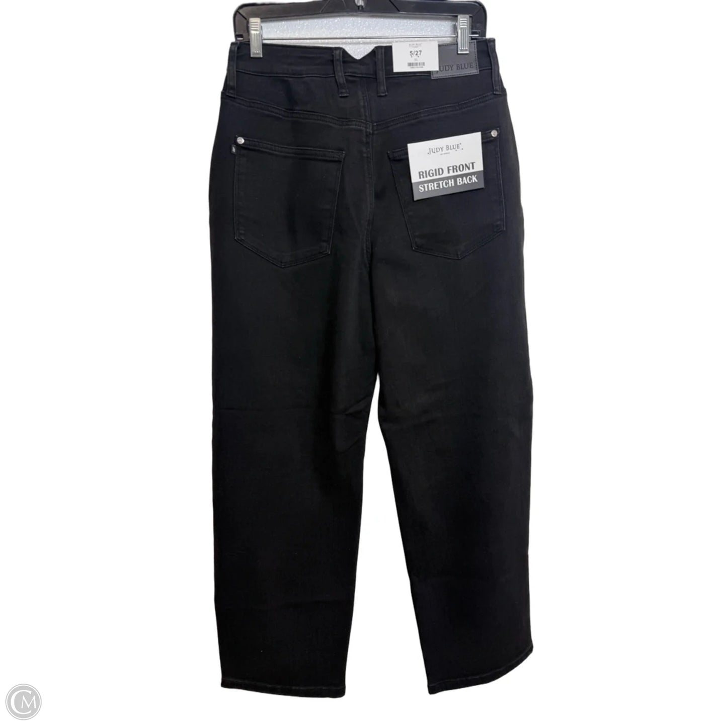 Jeans Boyfriend By Judy Blue In Black, Size: 4