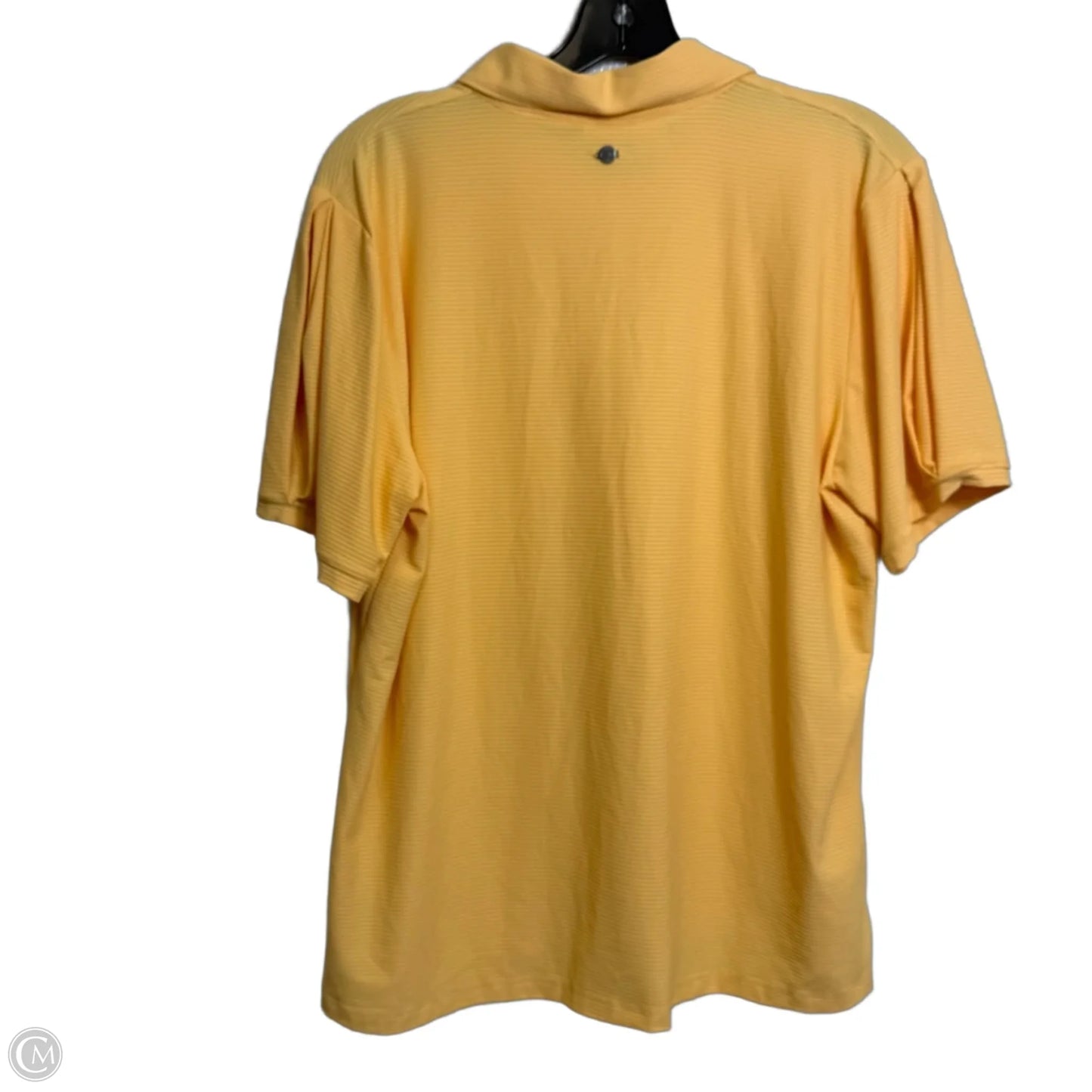 Athletic Top Short Sleeve By Calia In Orange, Size: Xxl