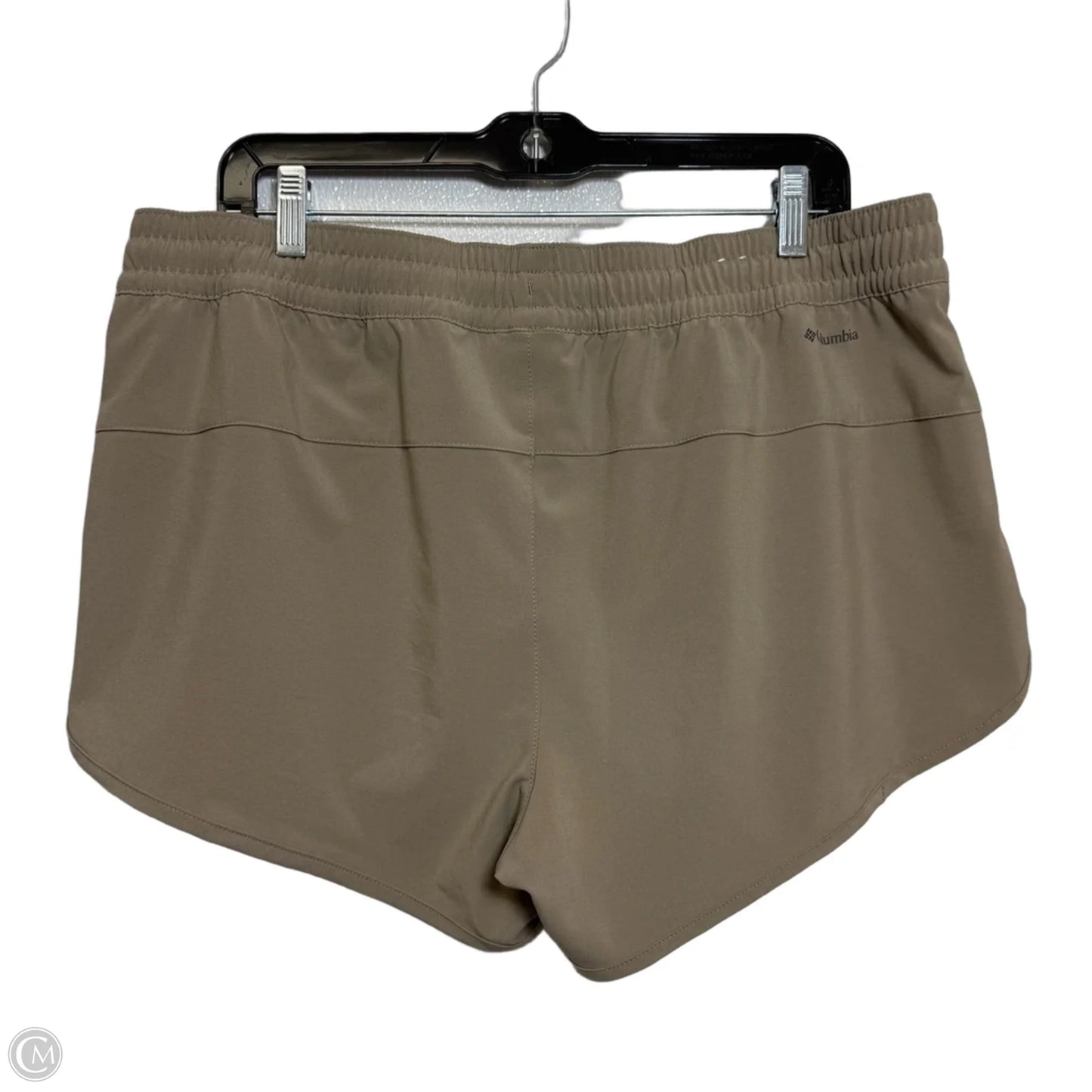 Athletic Shorts By Columbia In Beige, Size: L