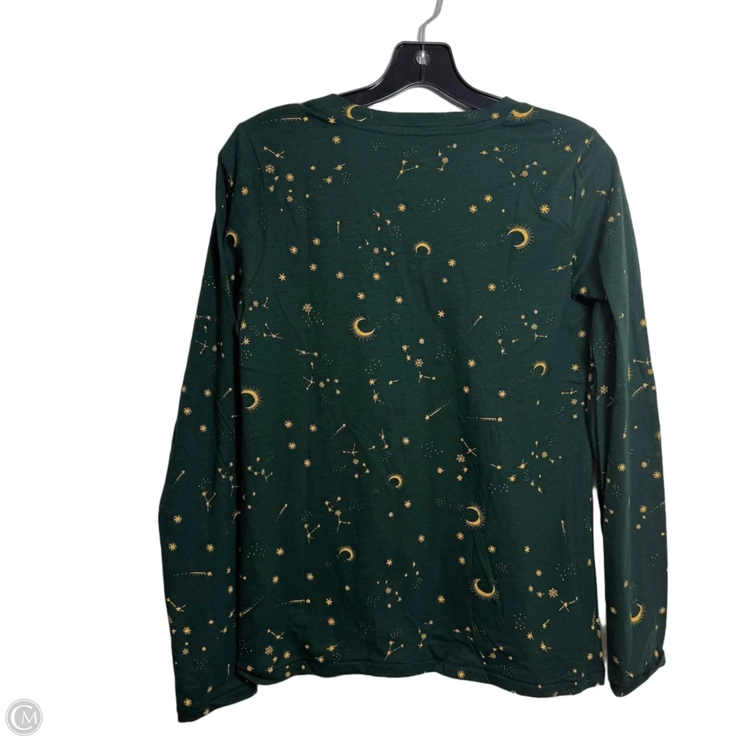 Top Long Sleeve By Sonoma In Green, Size: S