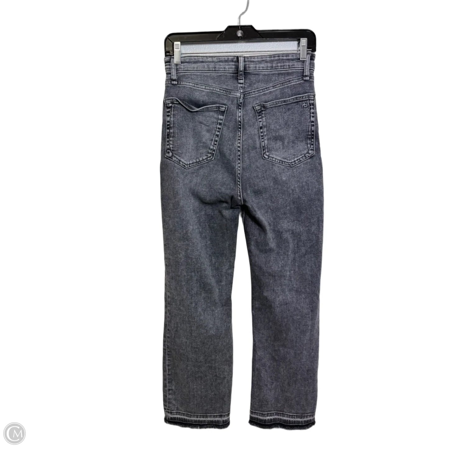 Jeans Boot Cut By Rag And Bone In Grey Denim, Size: 6