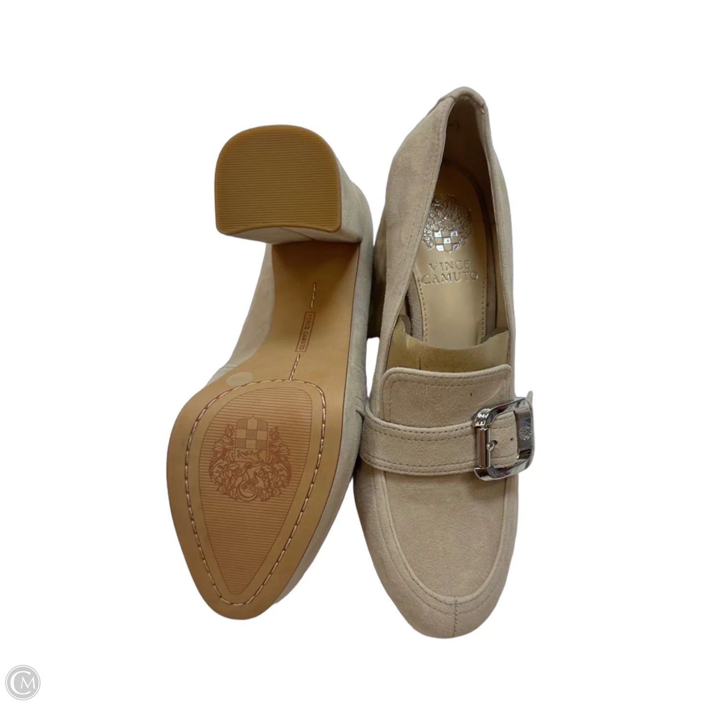 Shoes Heels Block By Vince Camuto In Beige, Size: 6