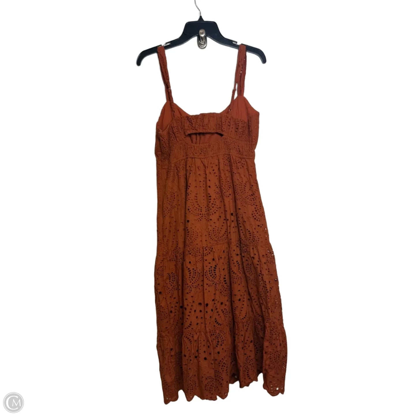Dress Casual Maxi By Clothes Mentor In Copper, Size: L