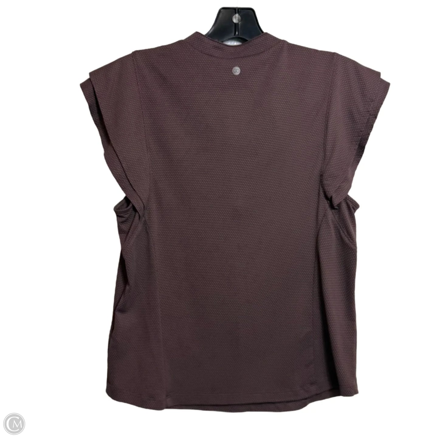Athletic Top Short Sleeve By Clothes Mentor In Brown, Size: M