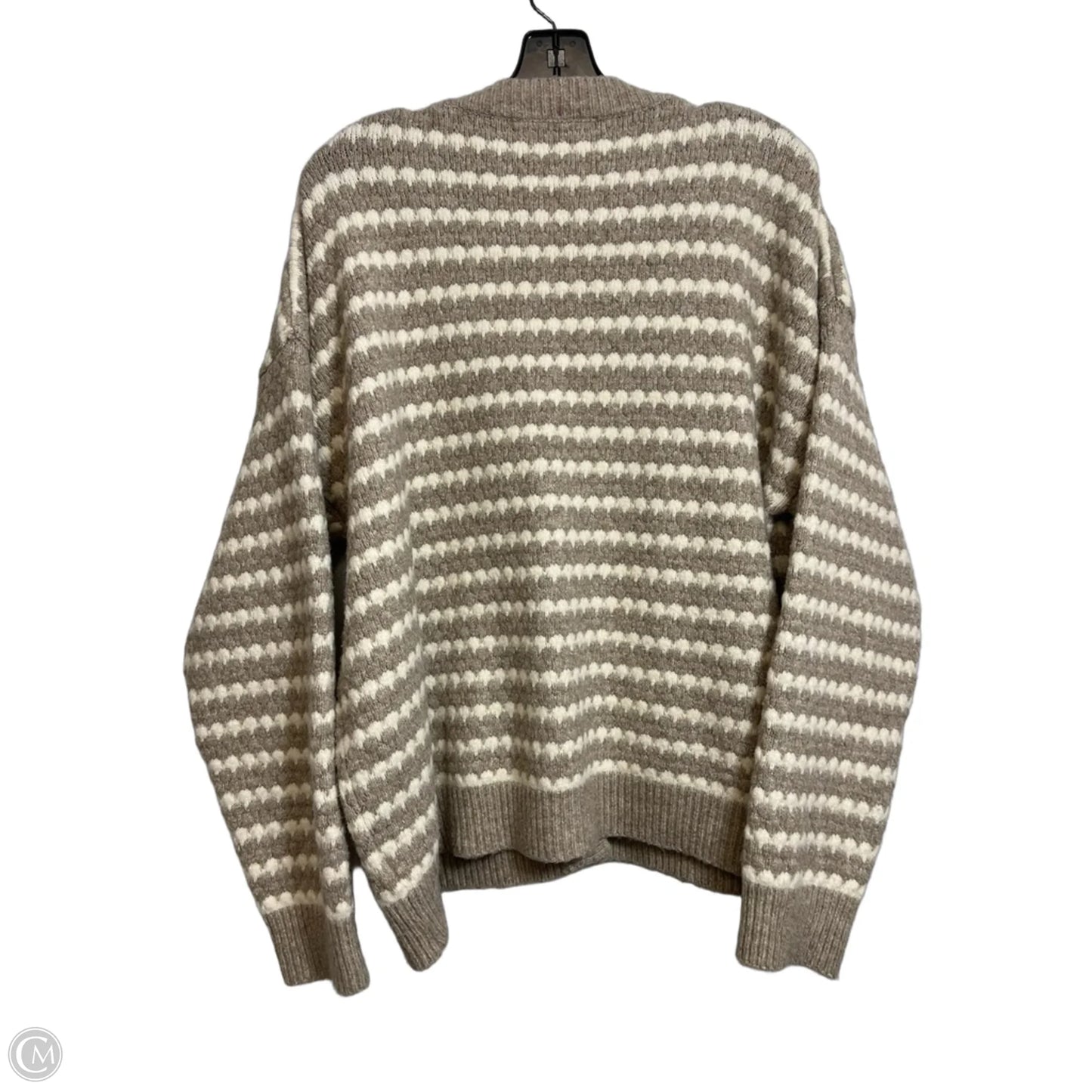 Sweater By Altard State In Brown & Cream, Size: Xl