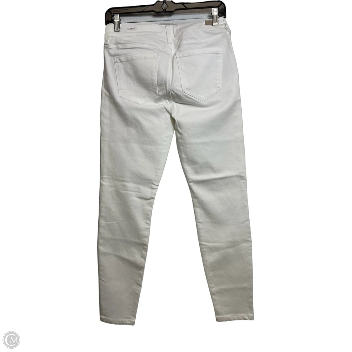 Jeans Skinny By Liverpool In White, Size: 2
