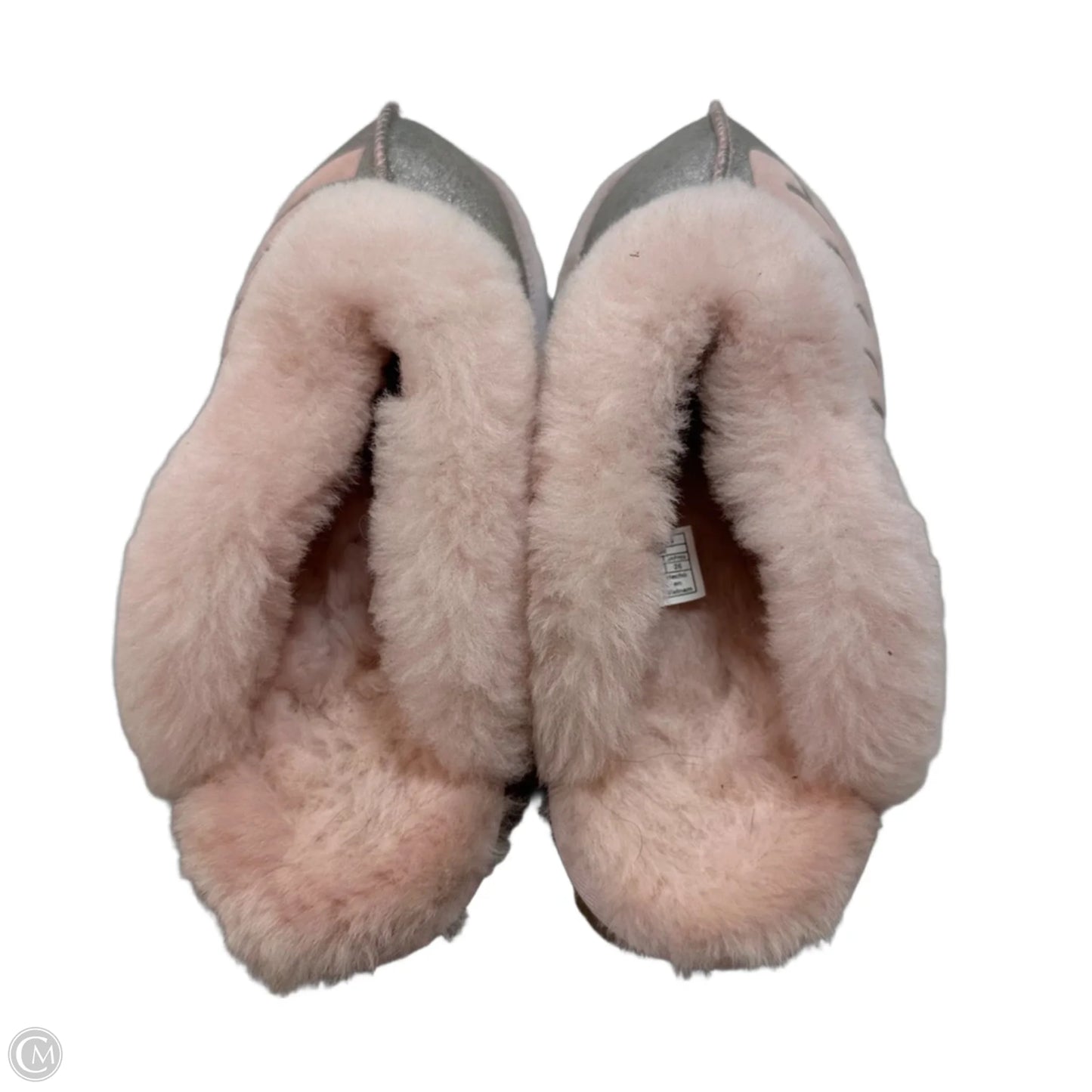 Slippers Designer By Ugg In Pink, Size: 9
