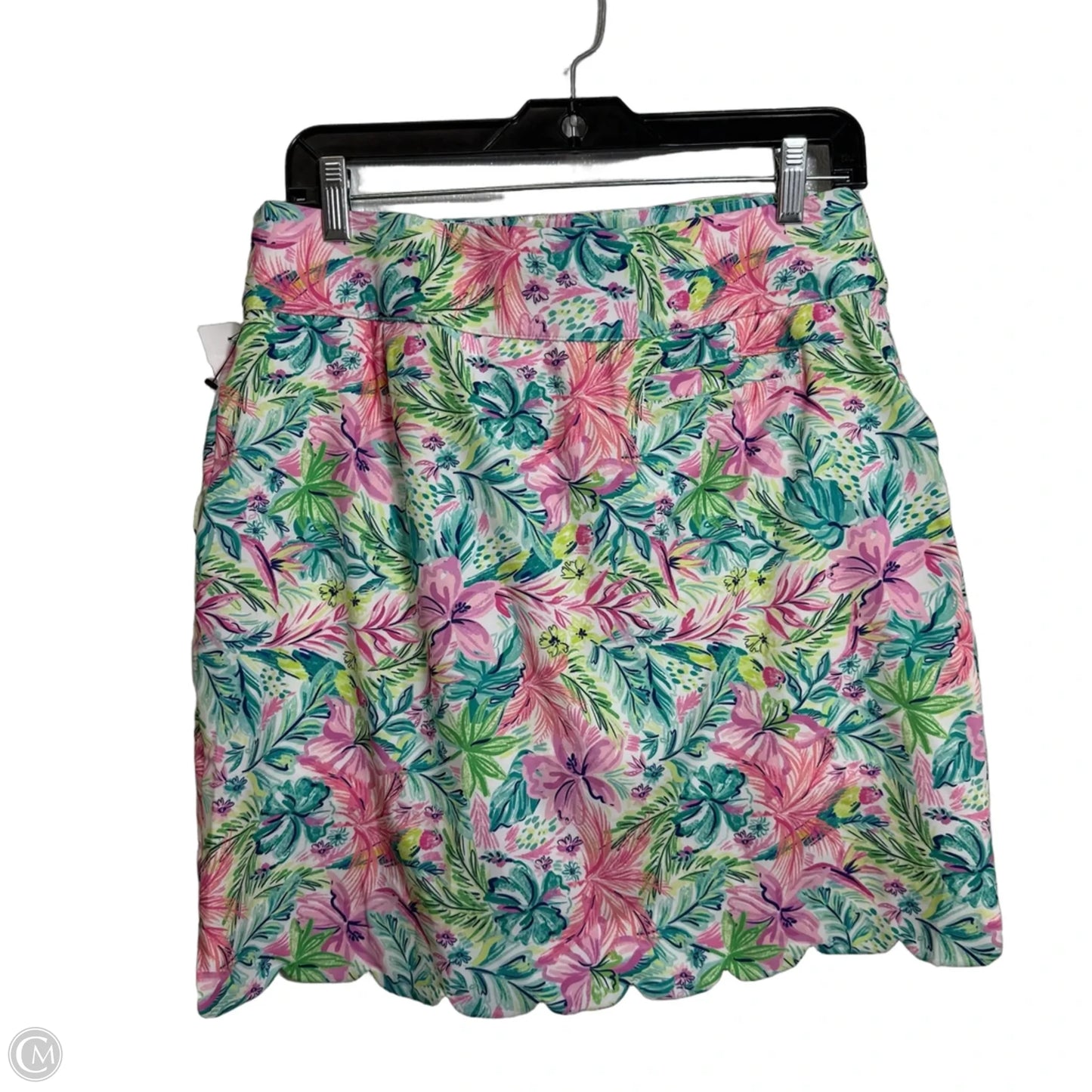 Skort By Stella Parker In Floral Print, Size: L