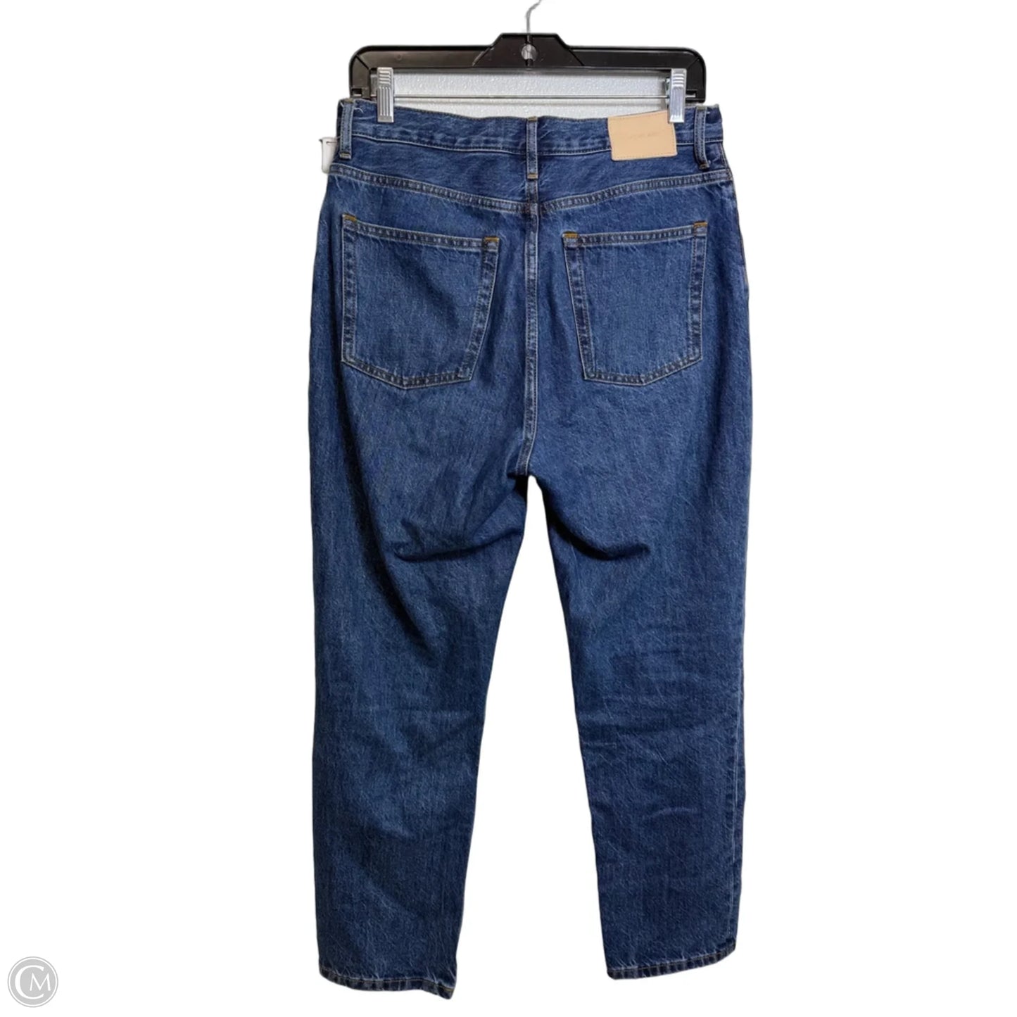 Jeans Straight By Everlane In Blue Denim, Size: 8