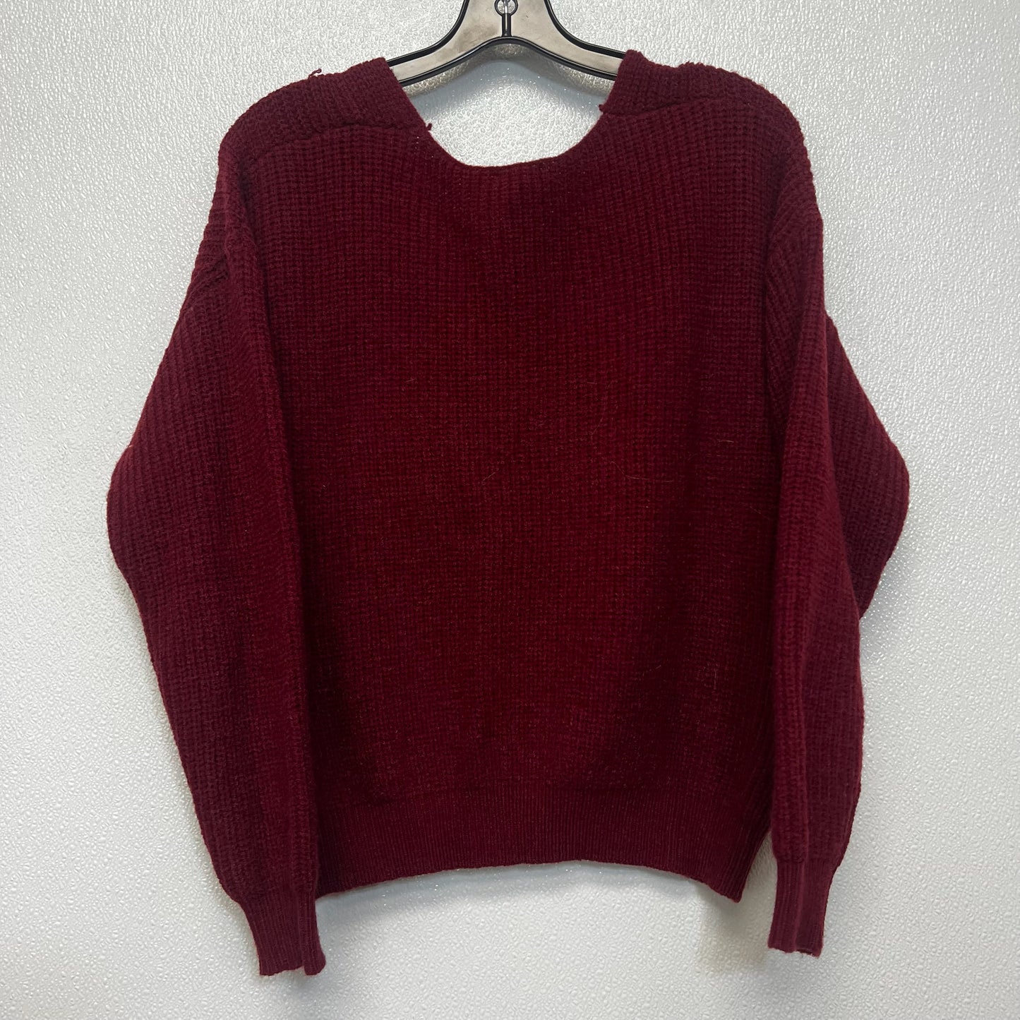 Sweater By Bibi In Wine, Size: M