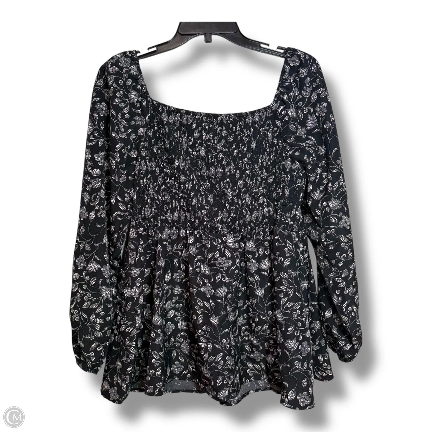 Top Long Sleeve By Davi & Dani In Leopard Print, Size: L