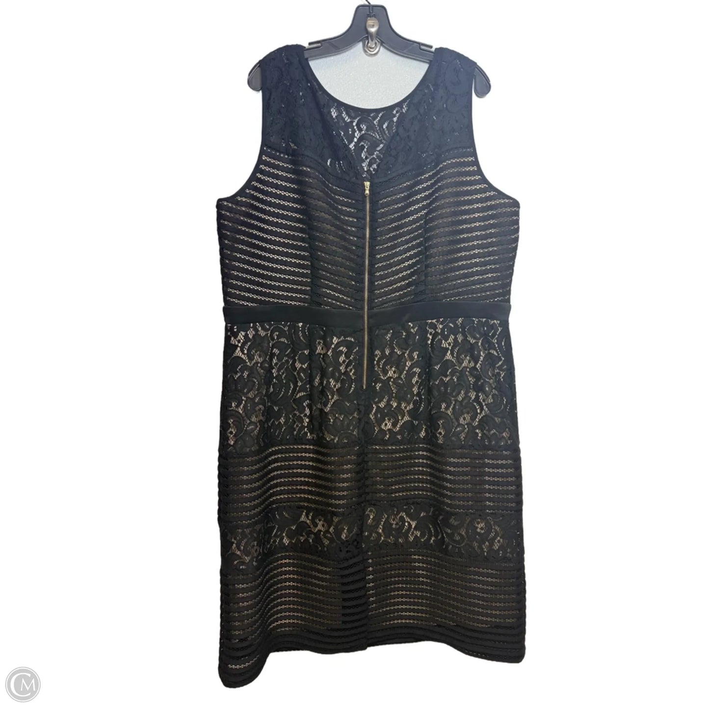 Dress Casual Short By Gabby Skye In Black, Size: 22