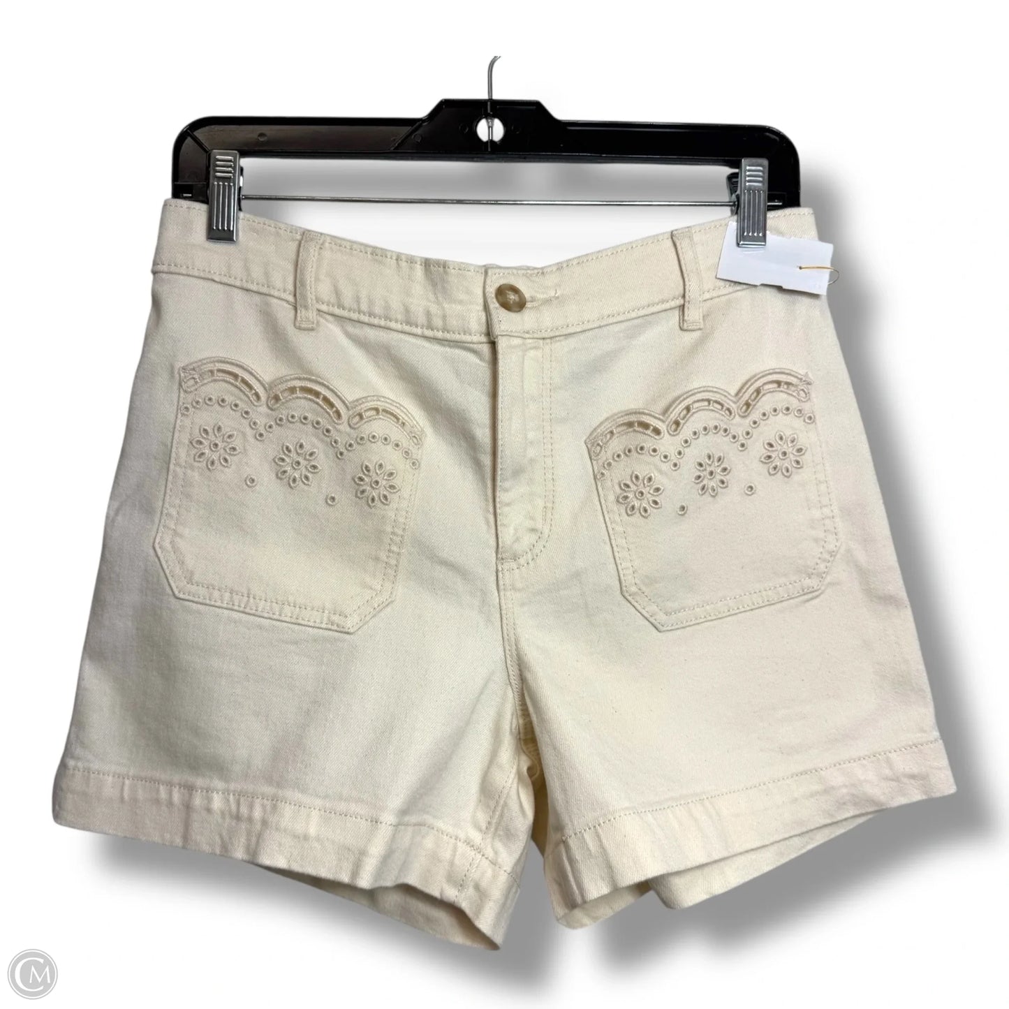 Shorts By Loft In Cream, Size: 2