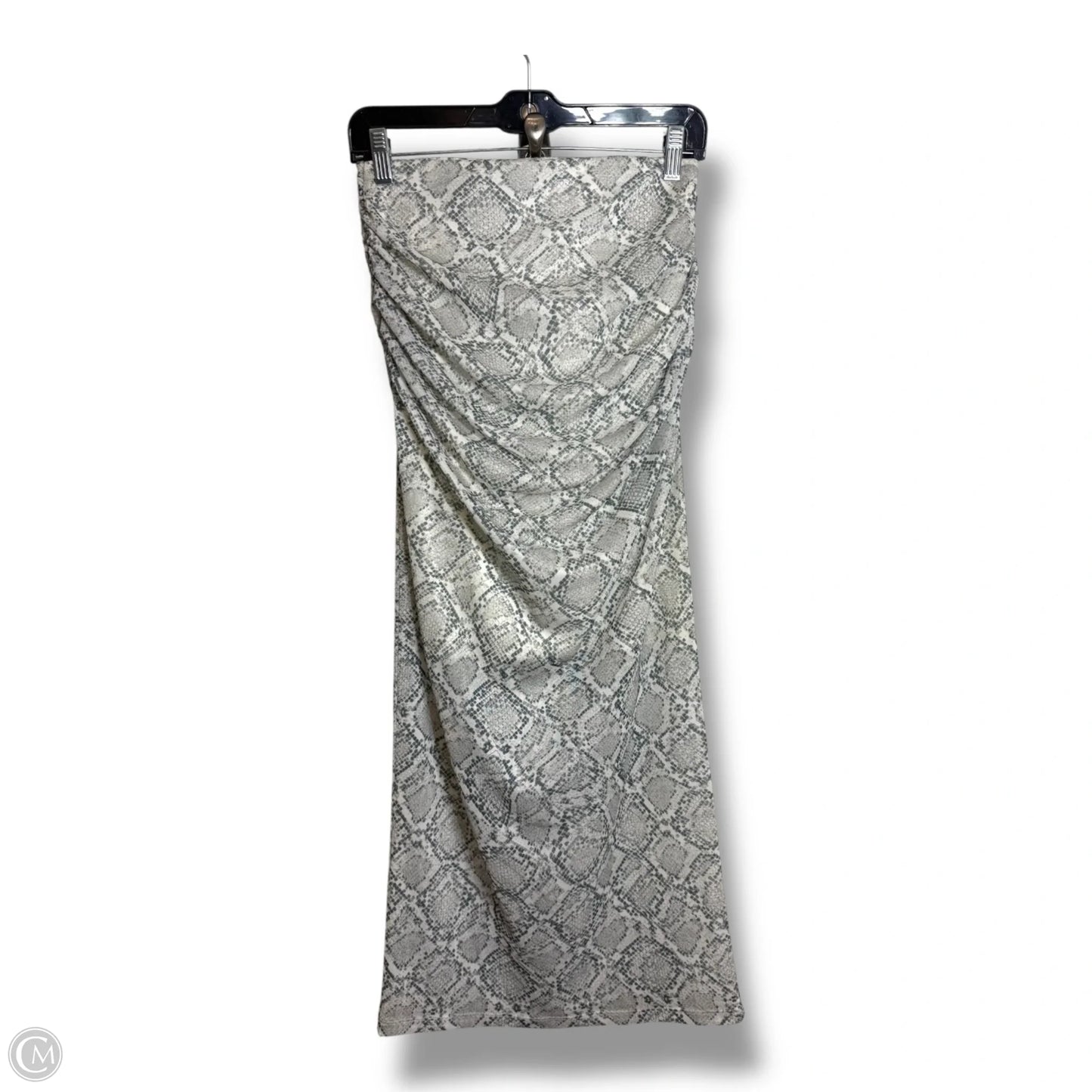 Dress Casual Midi By Clothes Mentor In Grey, Size: Xs