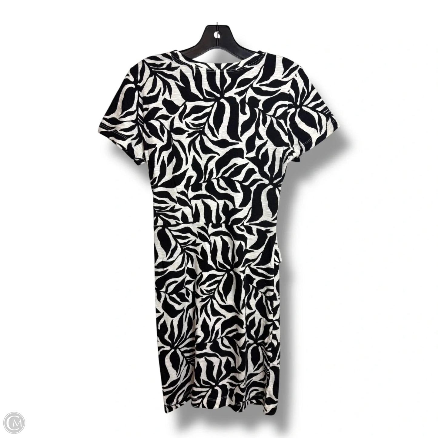 Dress Casual Short By Loft In Black & White, Size: Xs