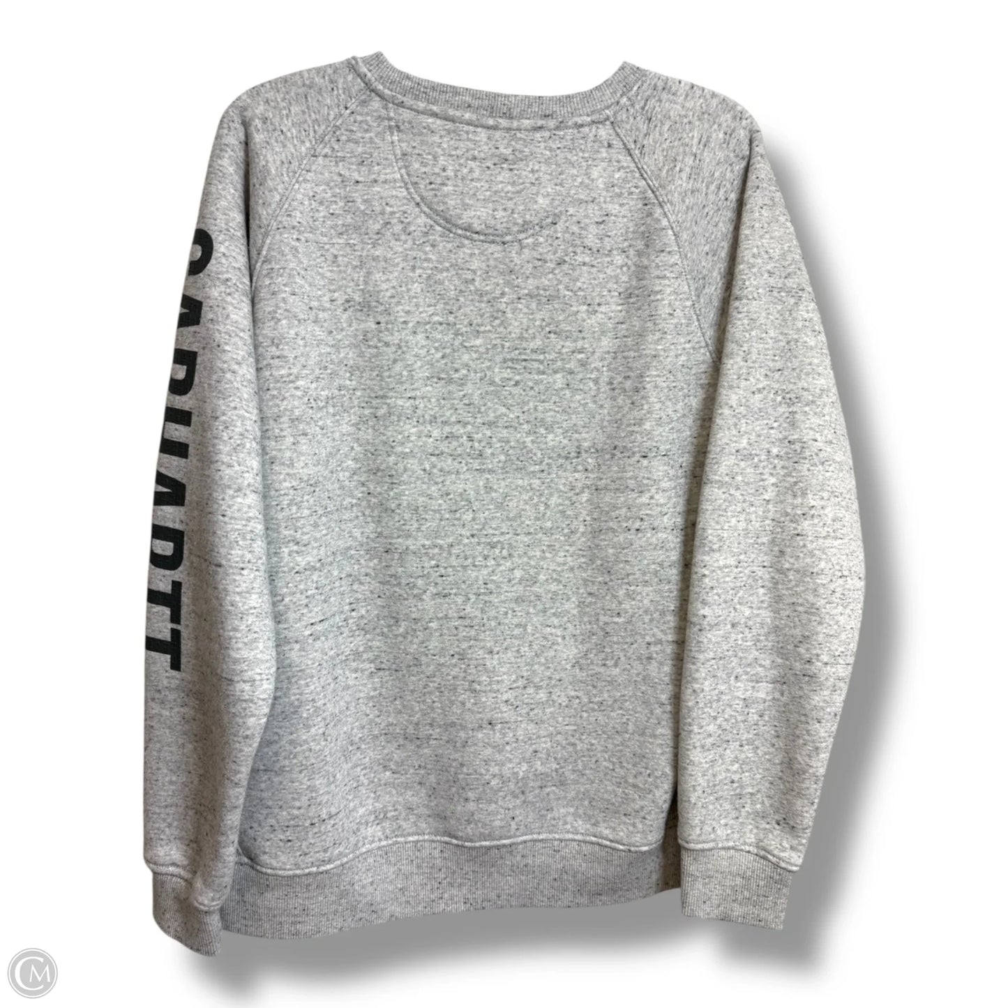 Sweatshirt Crewneck By Carhartt In Grey, Size: Xl