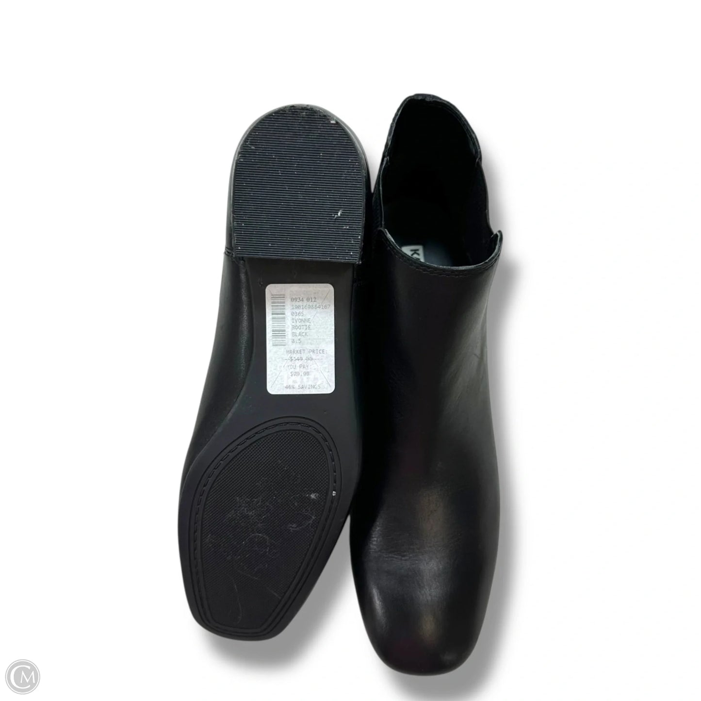 Boots Ankle Flats By Karl Lagerfeld In Black, Size: 8.5