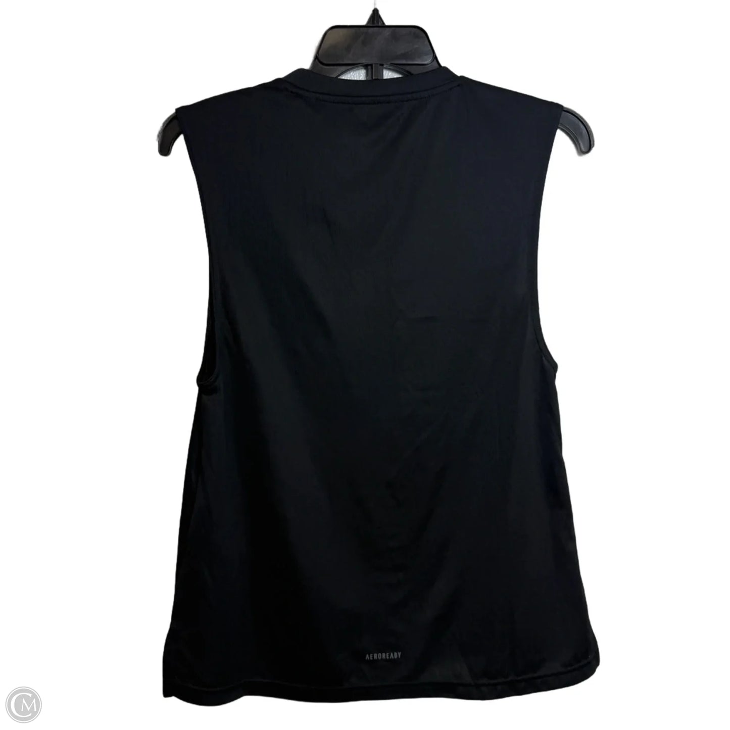 Athletic Tank Top By Adidas In Black, Size: Xs