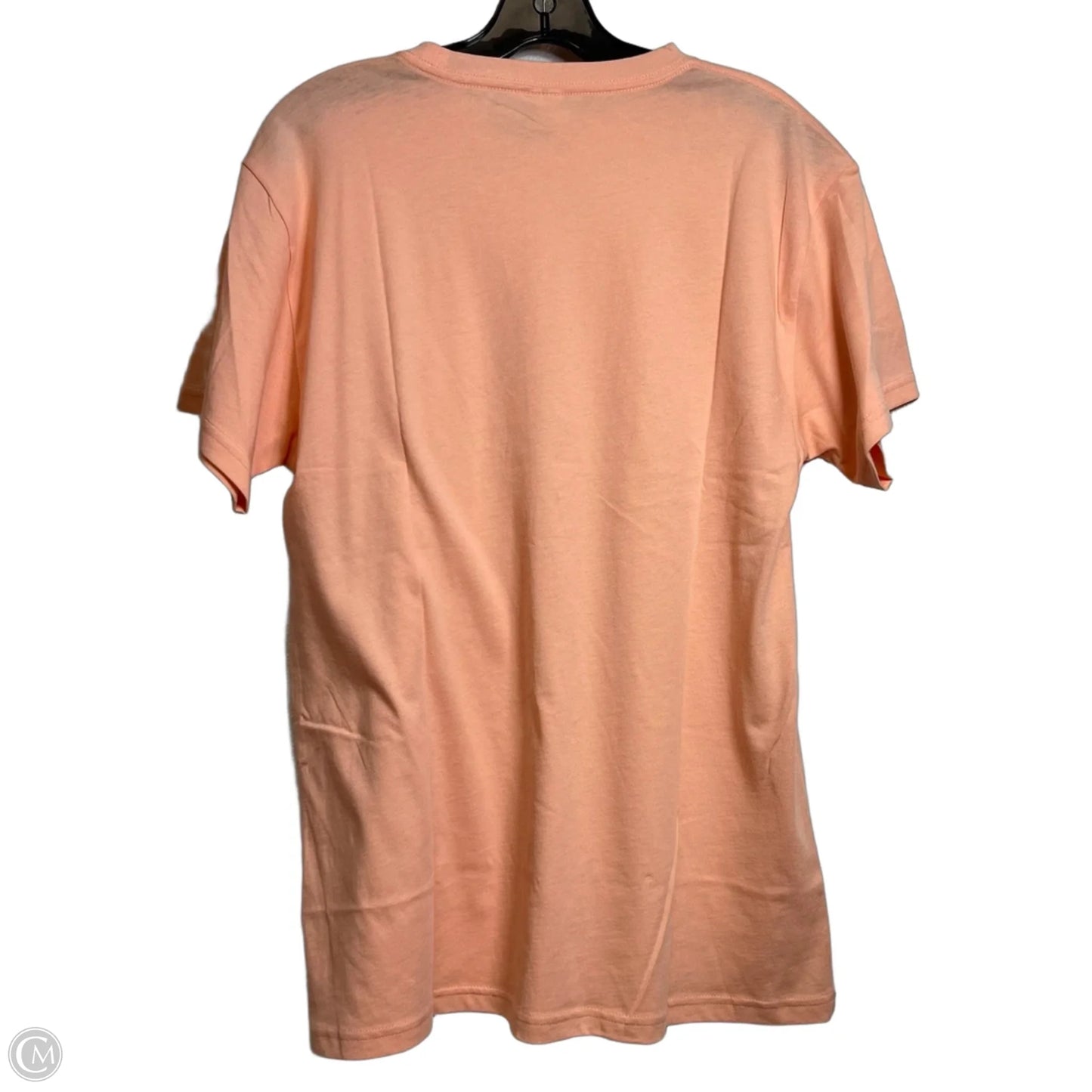 Top Short Sleeve By Pink In Peach, Size: Xs
