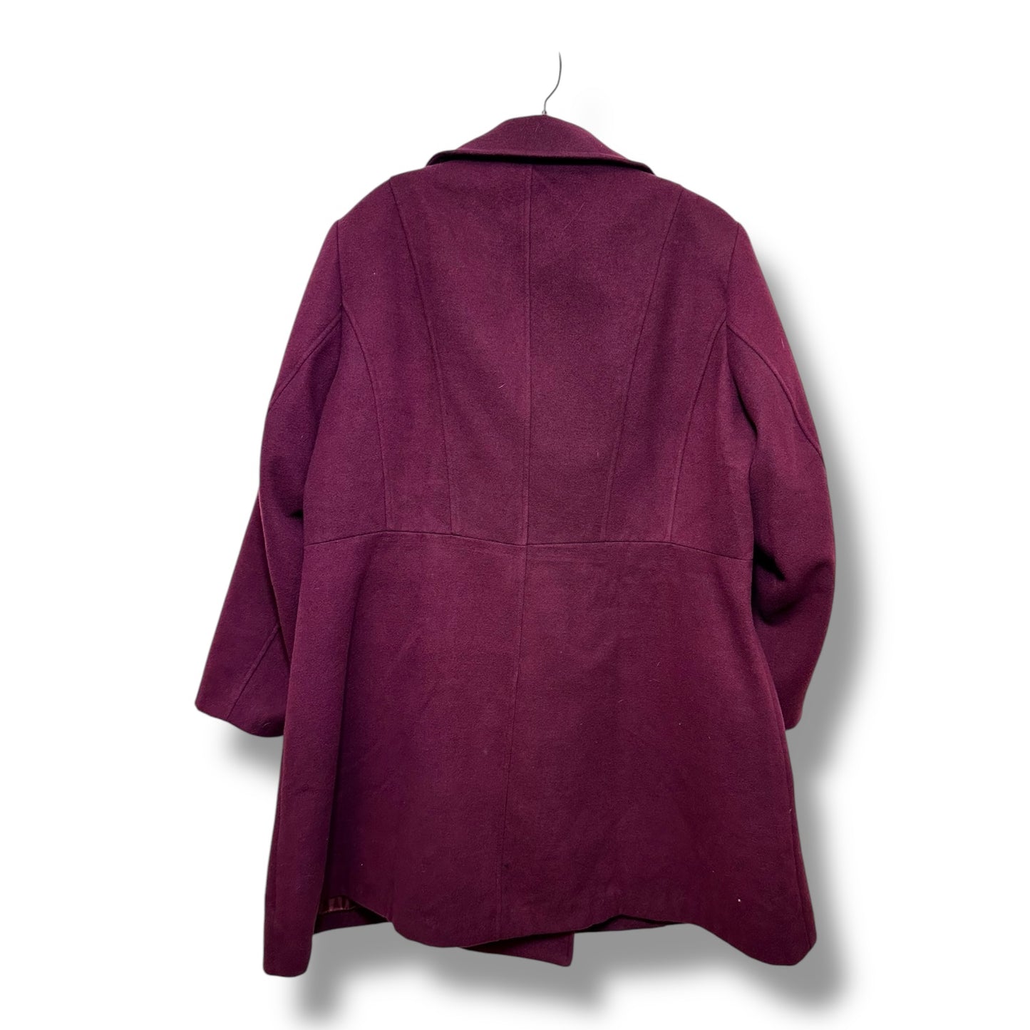 Coat Other By Lane Bryant In Maroon, Size: 22