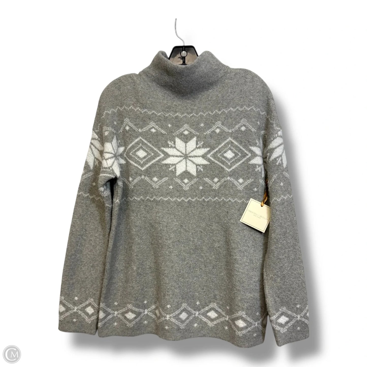 Sweater By Christian Siriano In Grey, Size: Xs