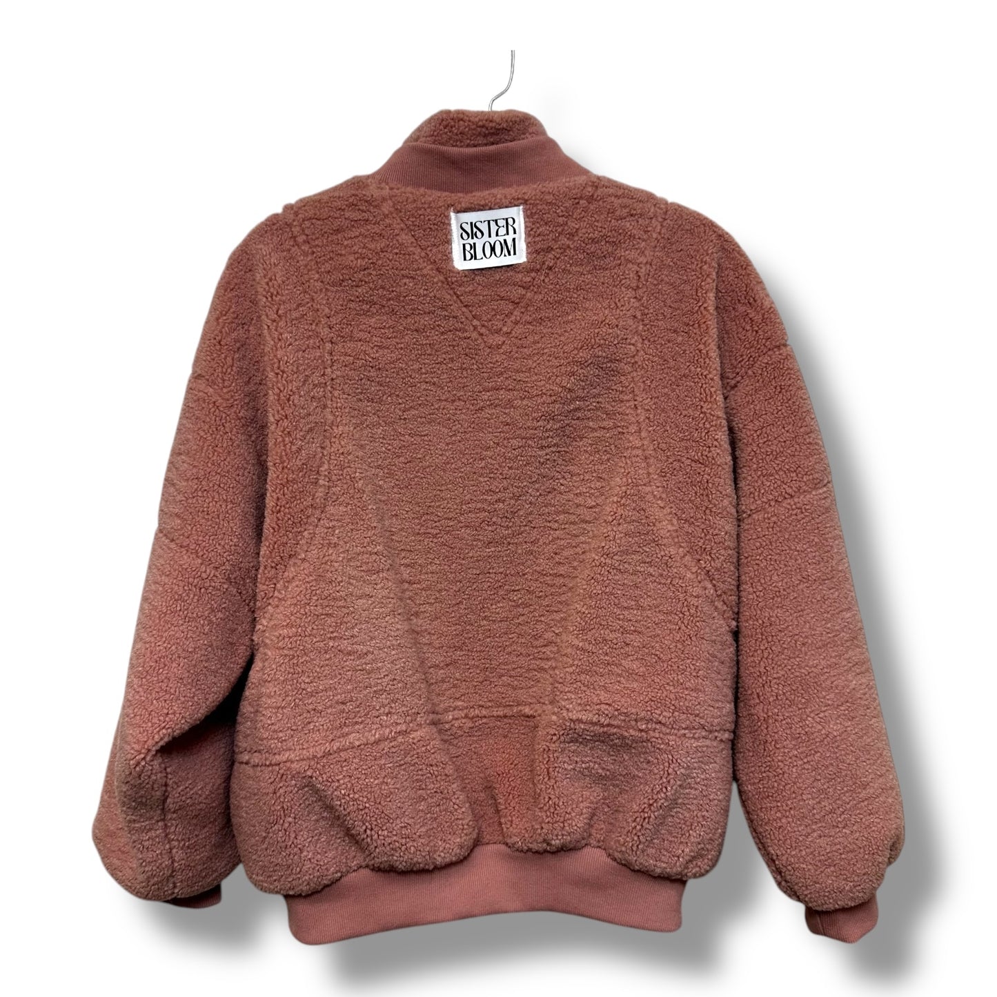Jacket Fleece By Clothes Mentor In Pink, Size: M