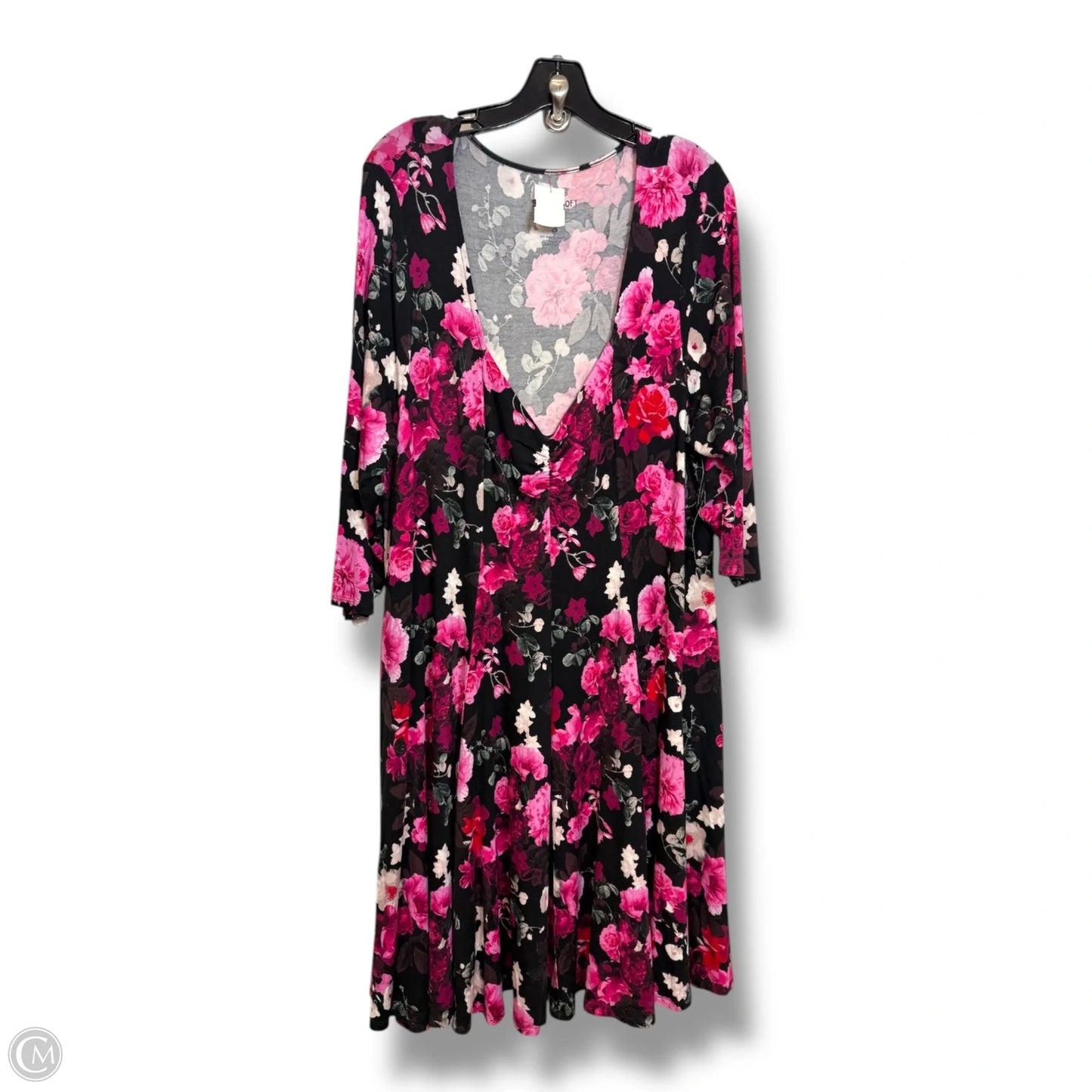 Dress Casual Short By Torrid In Floral Print, Size: 3x