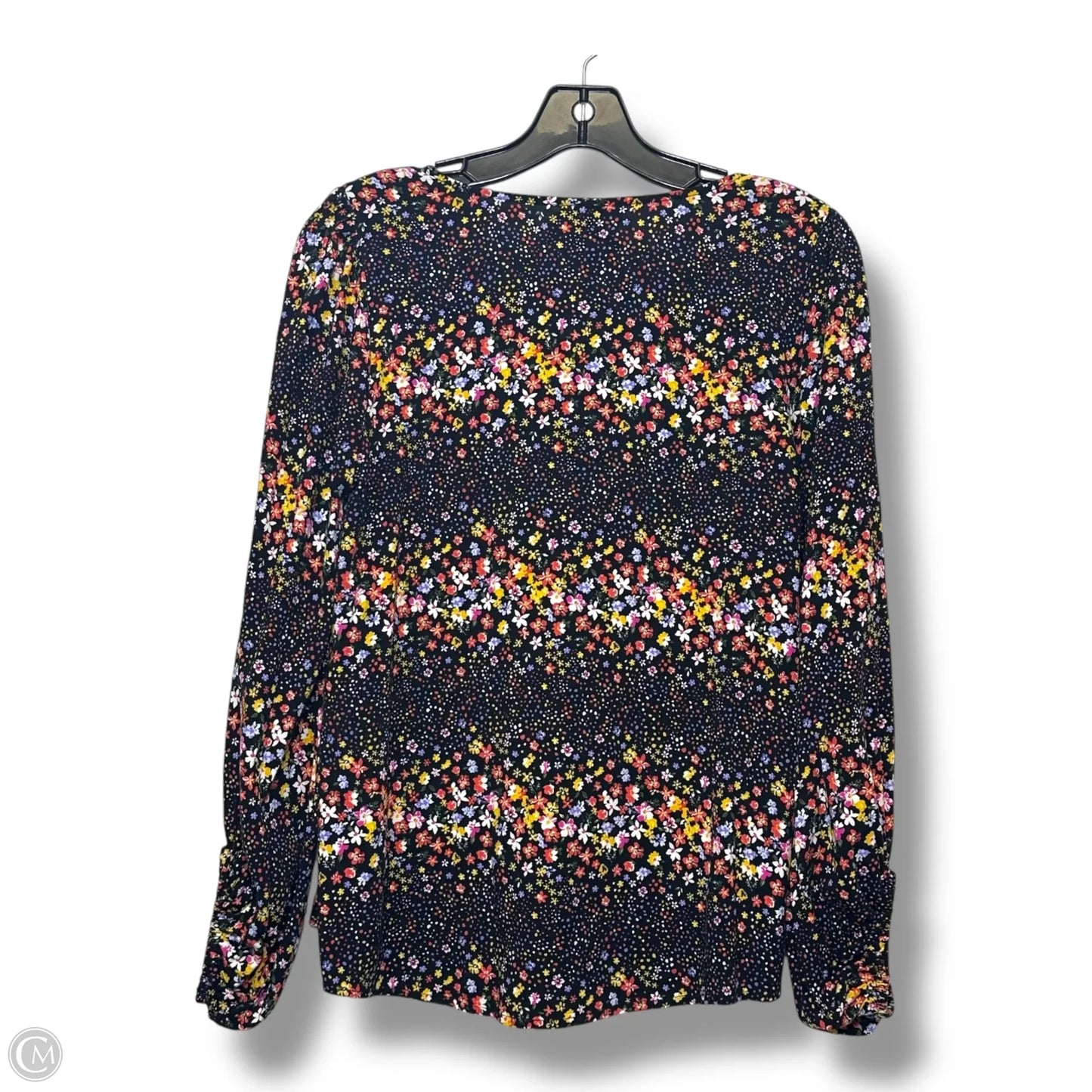 Top Long Sleeve By Cmf In Floral Print, Size: S