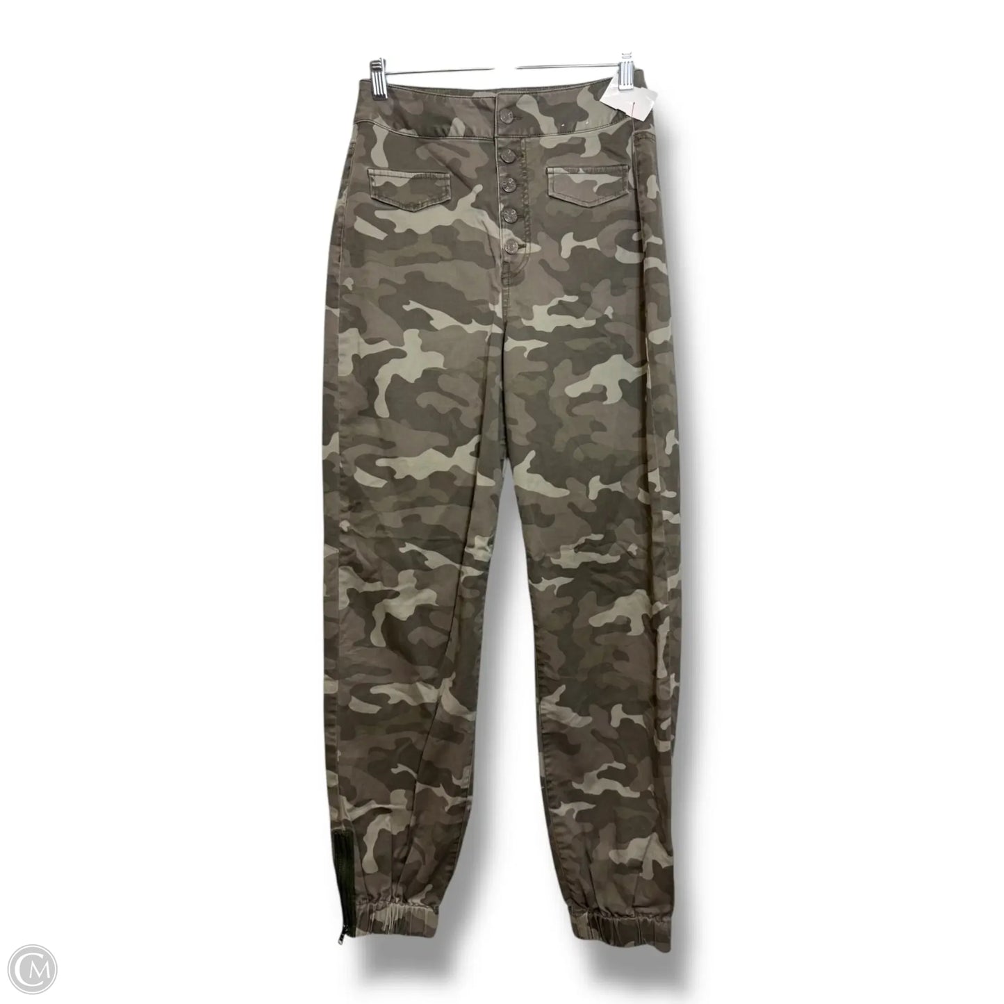 Pants Joggers By Express In Camouflage Print, Size: 2