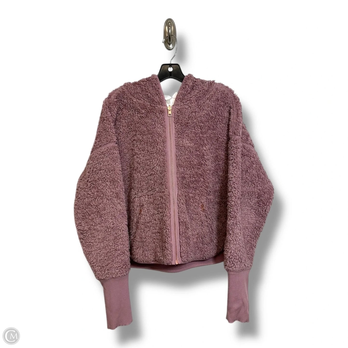 Jacket Fleece By Athleta In Purple, Size: S