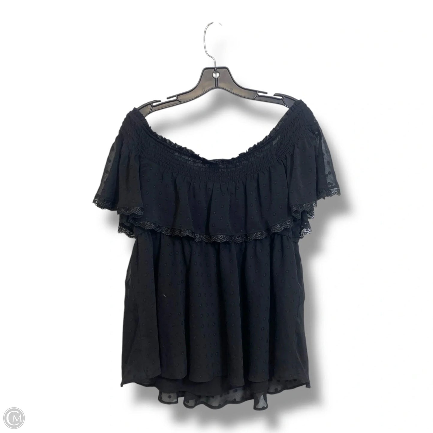 Top Sleeveless By Torrid In Black, Size: L