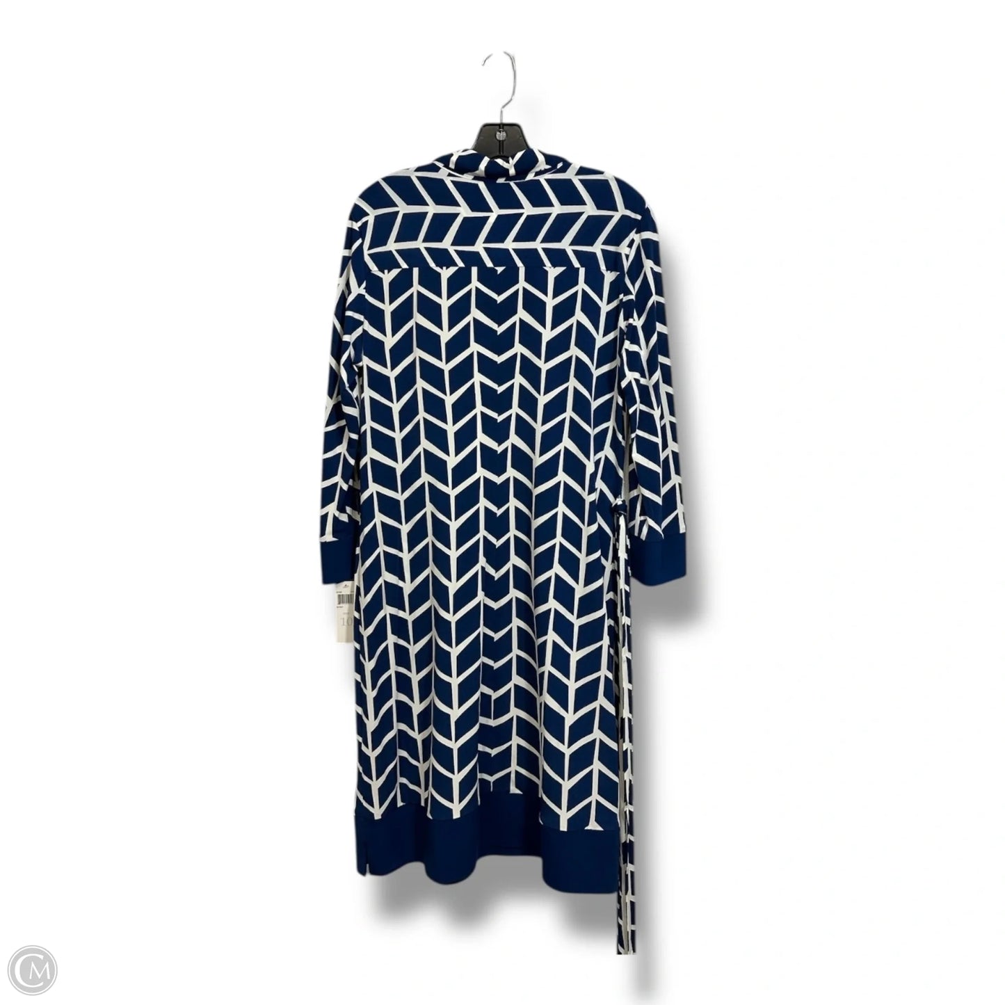 Dress Casual Short By Donna Morgan In Blue, Size: M