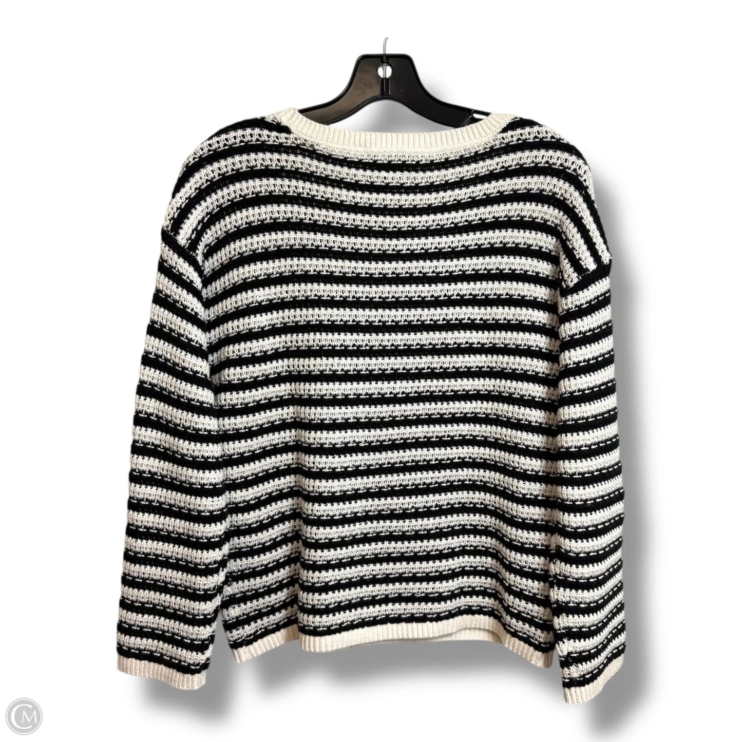 Sweater By Loft In Striped Pattern, Size: Xsp