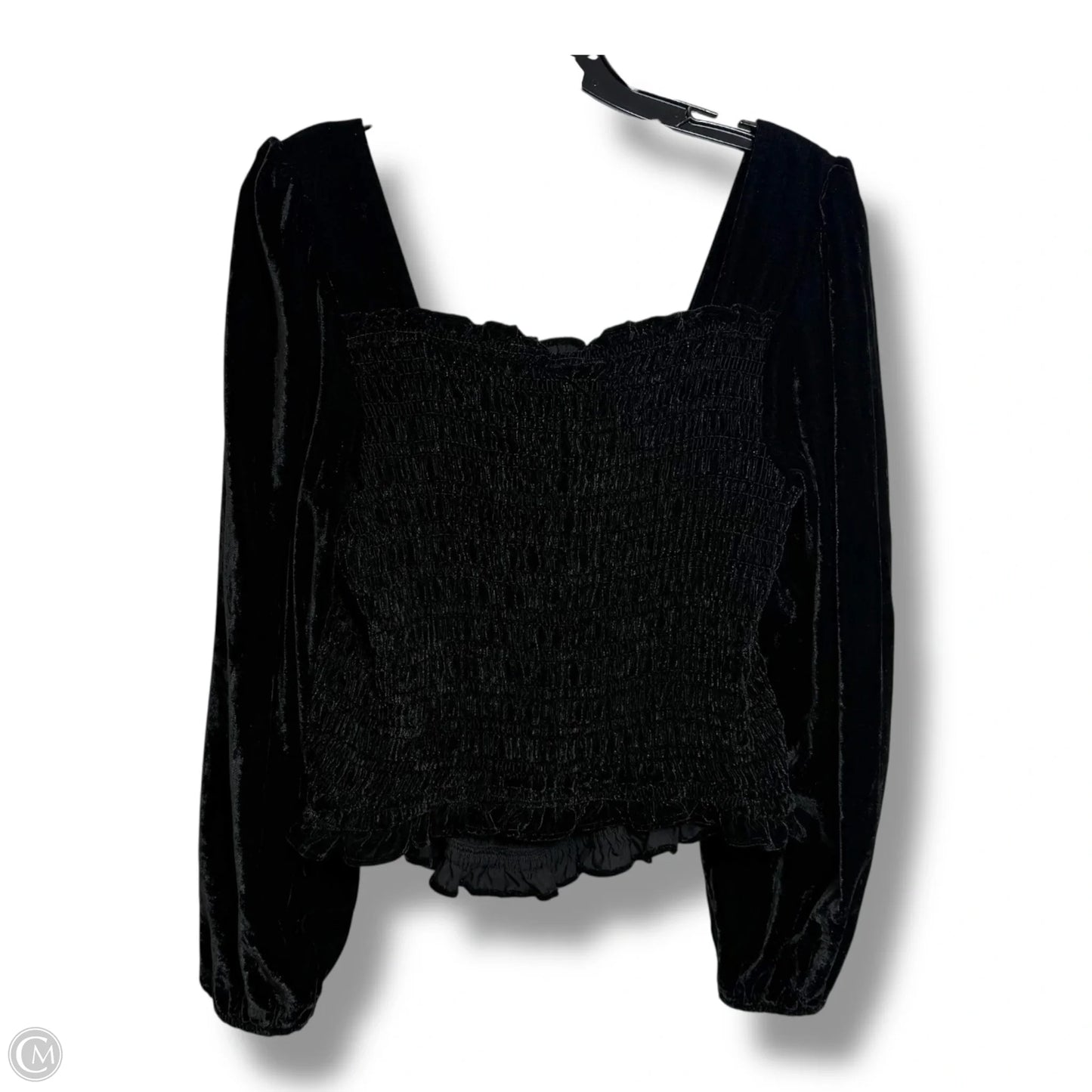 Top Long Sleeve By Torrid In Black, Size: L