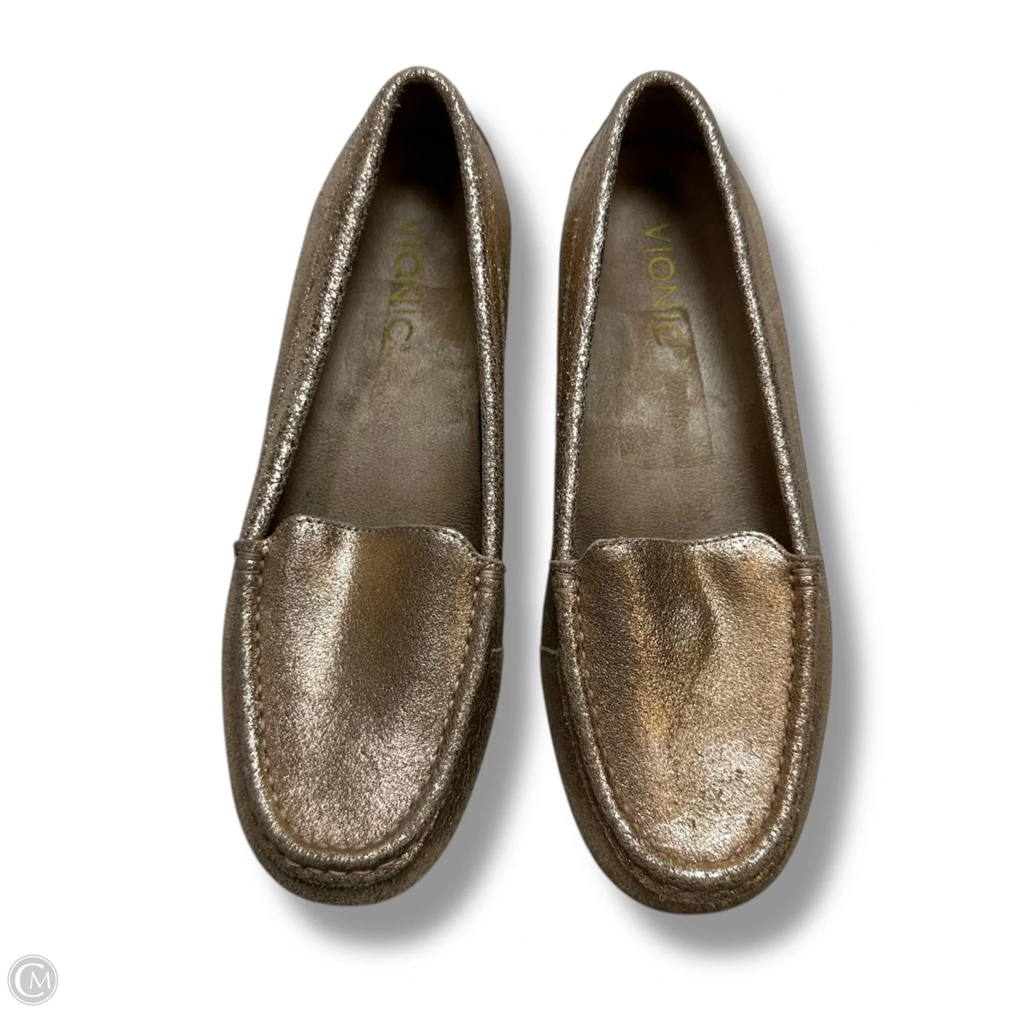 Shoes Flats By Vionic In Bronze, Size: 7