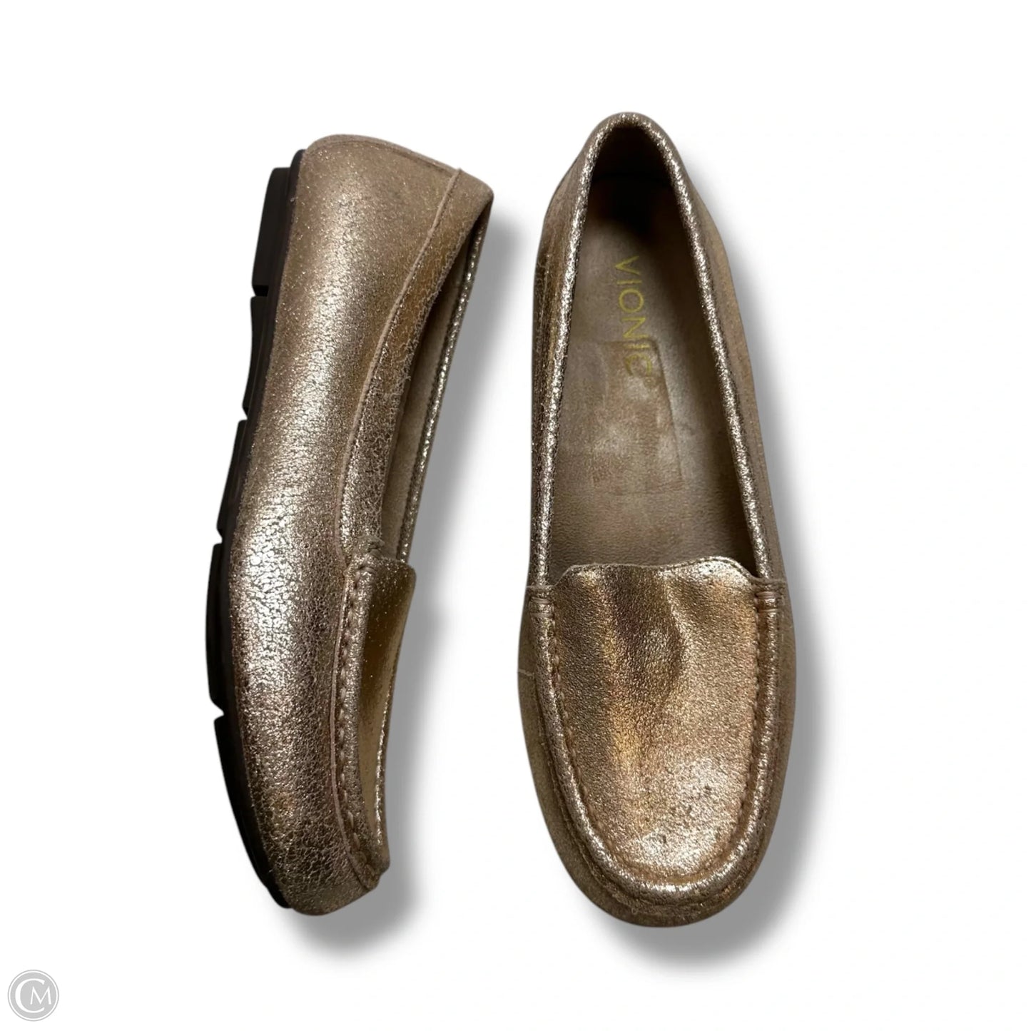 Shoes Flats By Vionic In Bronze, Size: 7