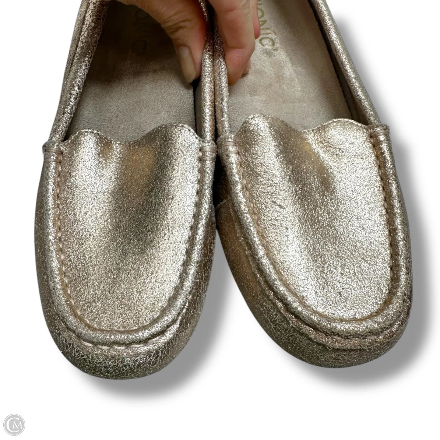 Shoes Flats By Vionic In Bronze, Size: 7