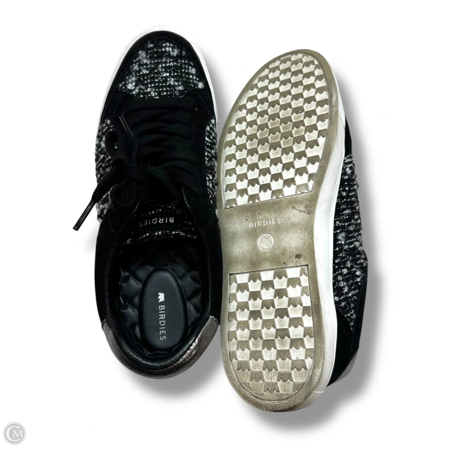 Shoes Sneakers By Birdies In Black, Size: 9