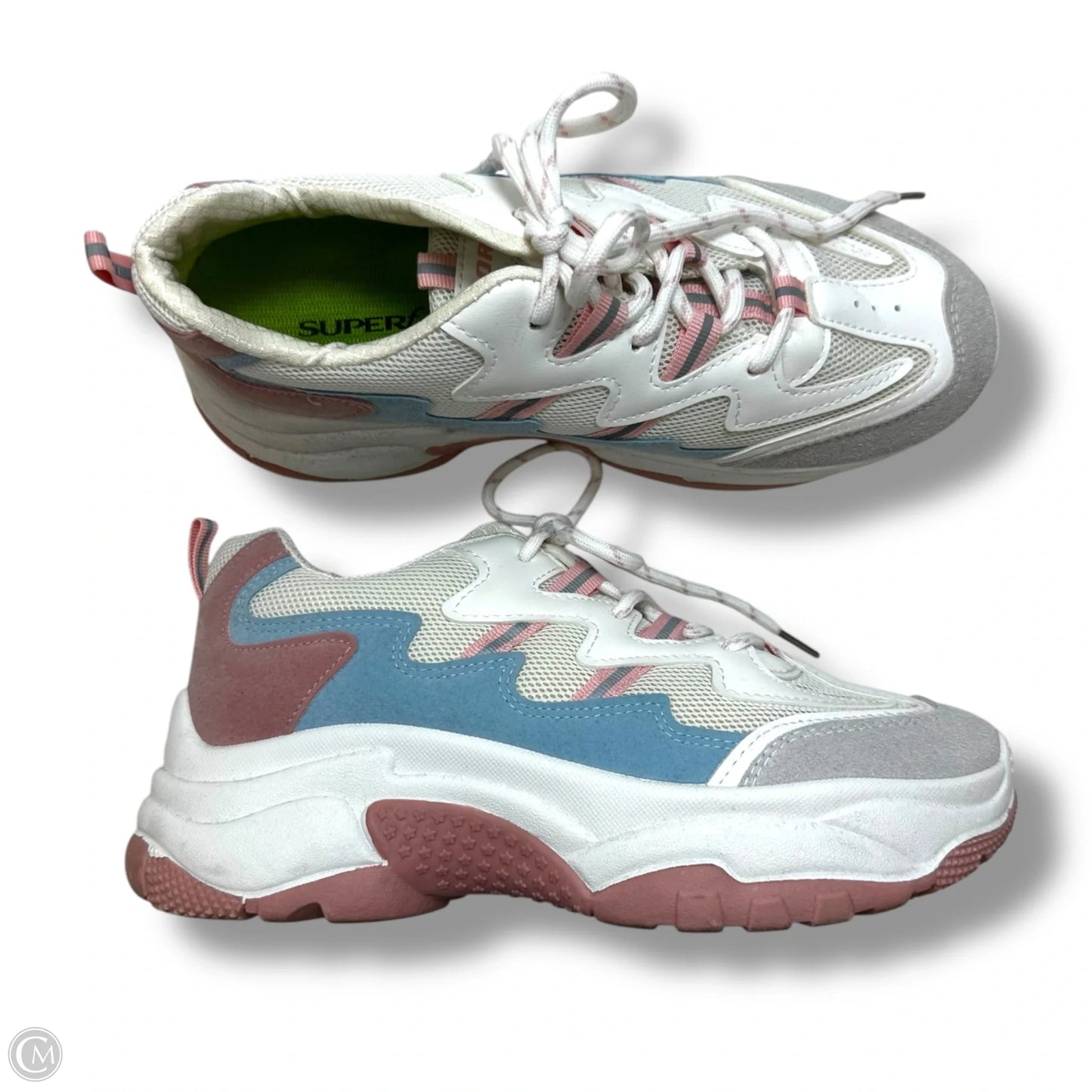 Shoes Sneakers By Cme In White, Size: 5.5