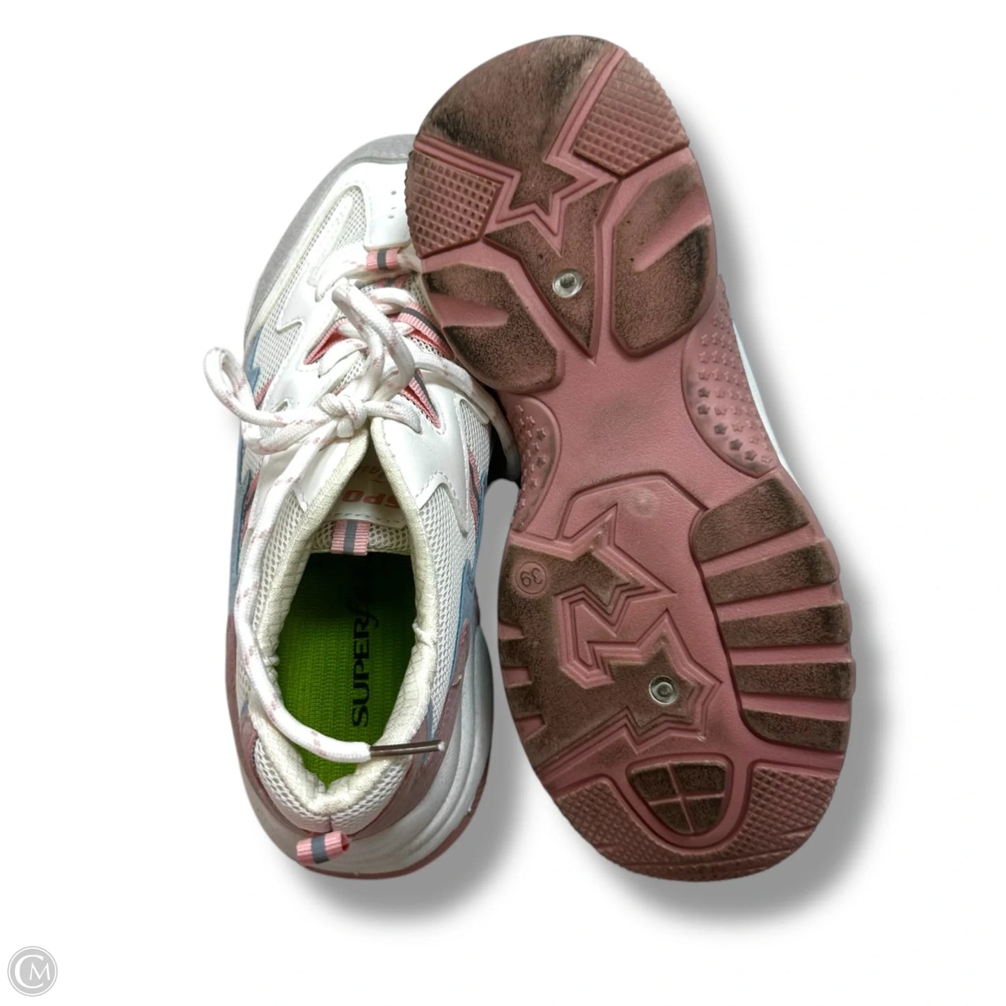Shoes Sneakers By Cme In White, Size: 5.5