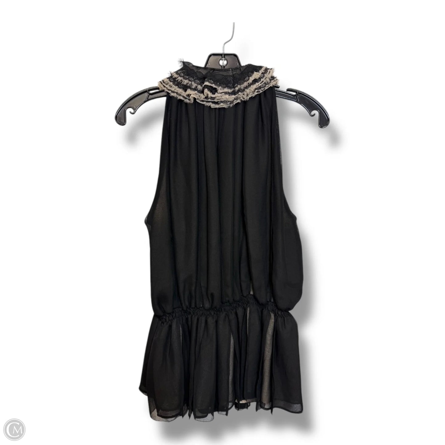 Top Sleeveless By Robert Rodriguez In Black, Size: M