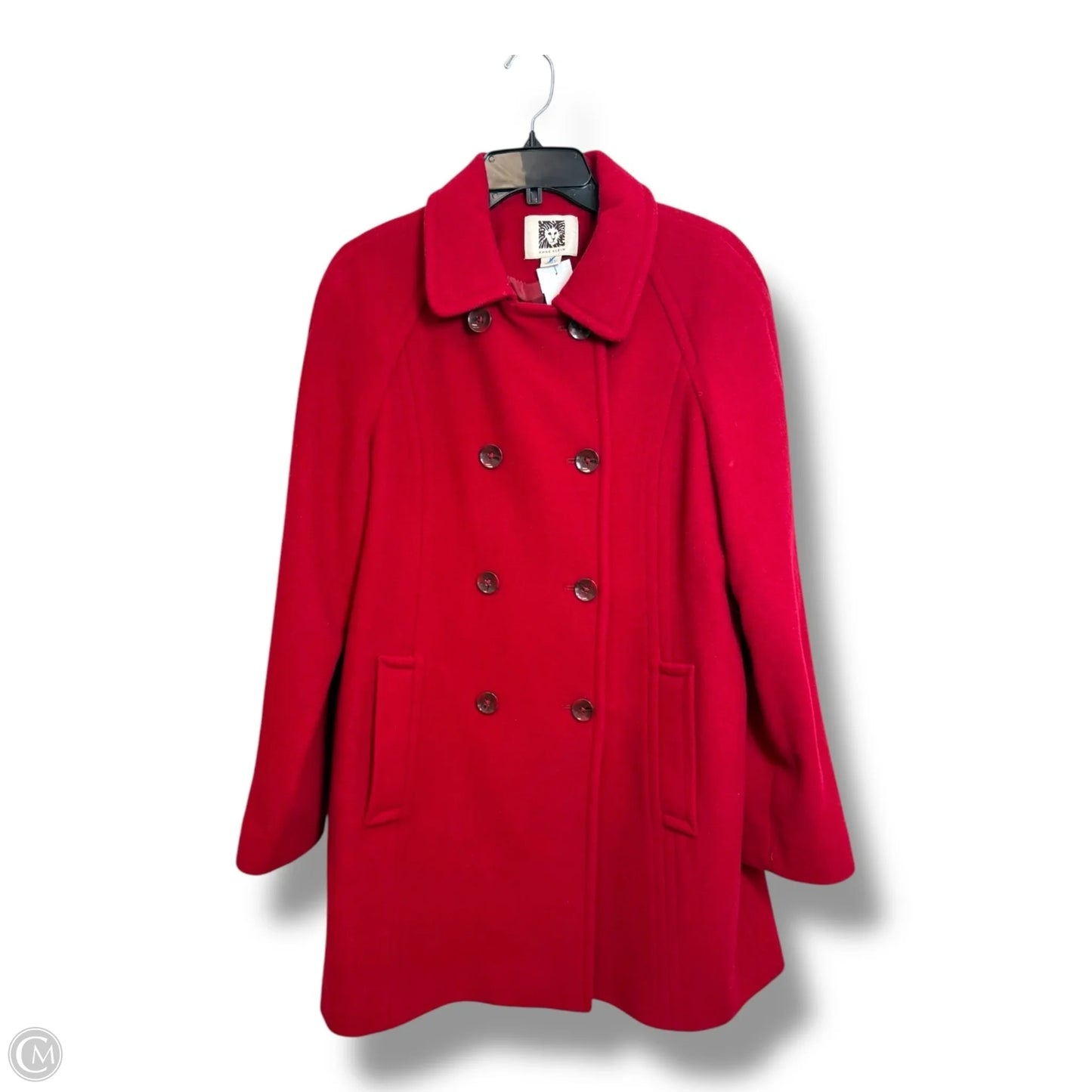Coat Other By Anne Klein In Red, Size: M
