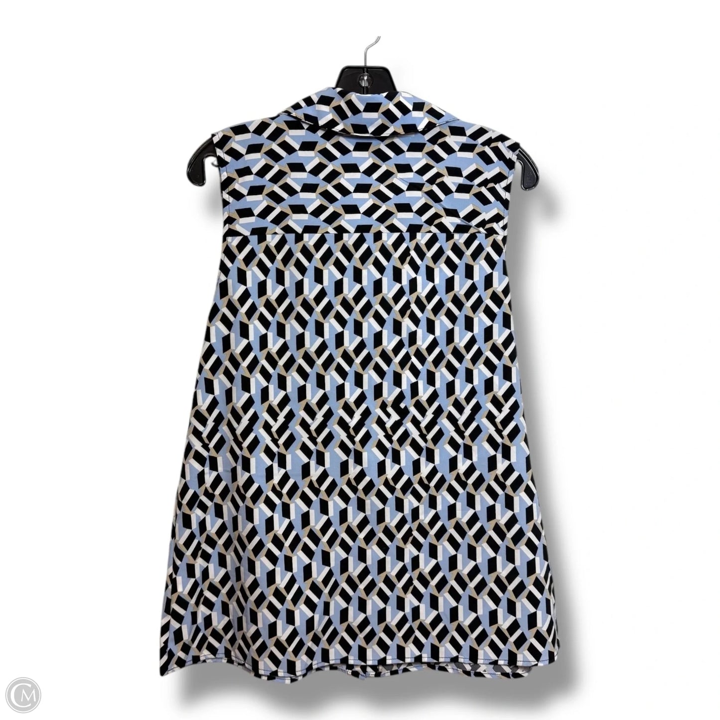 Top Sleeveless By Notations In Multi-colored, Size: L