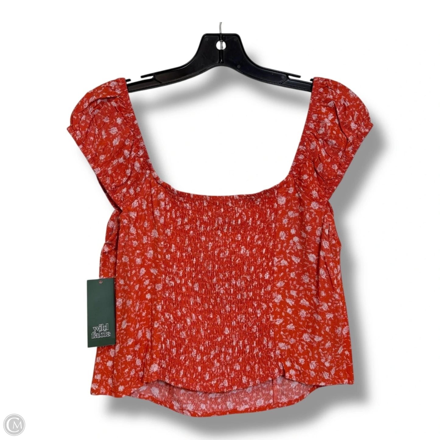 Top Sleeveless By Wild Fable In Floral Print, Size: L